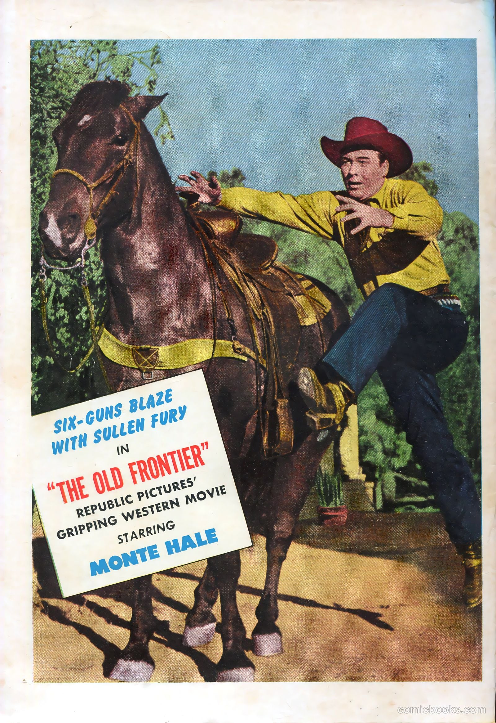 Fawcett Movie Comic #9 (1951) — page 36 of 36