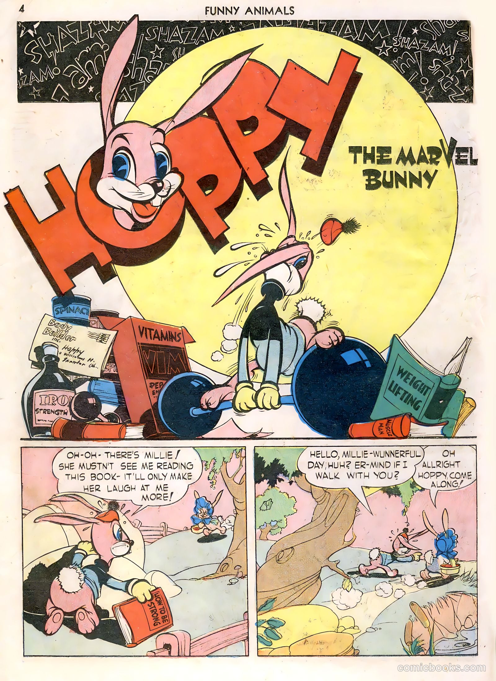 Fawcett's Funny Animals #1 (1942) — page 4 of 68