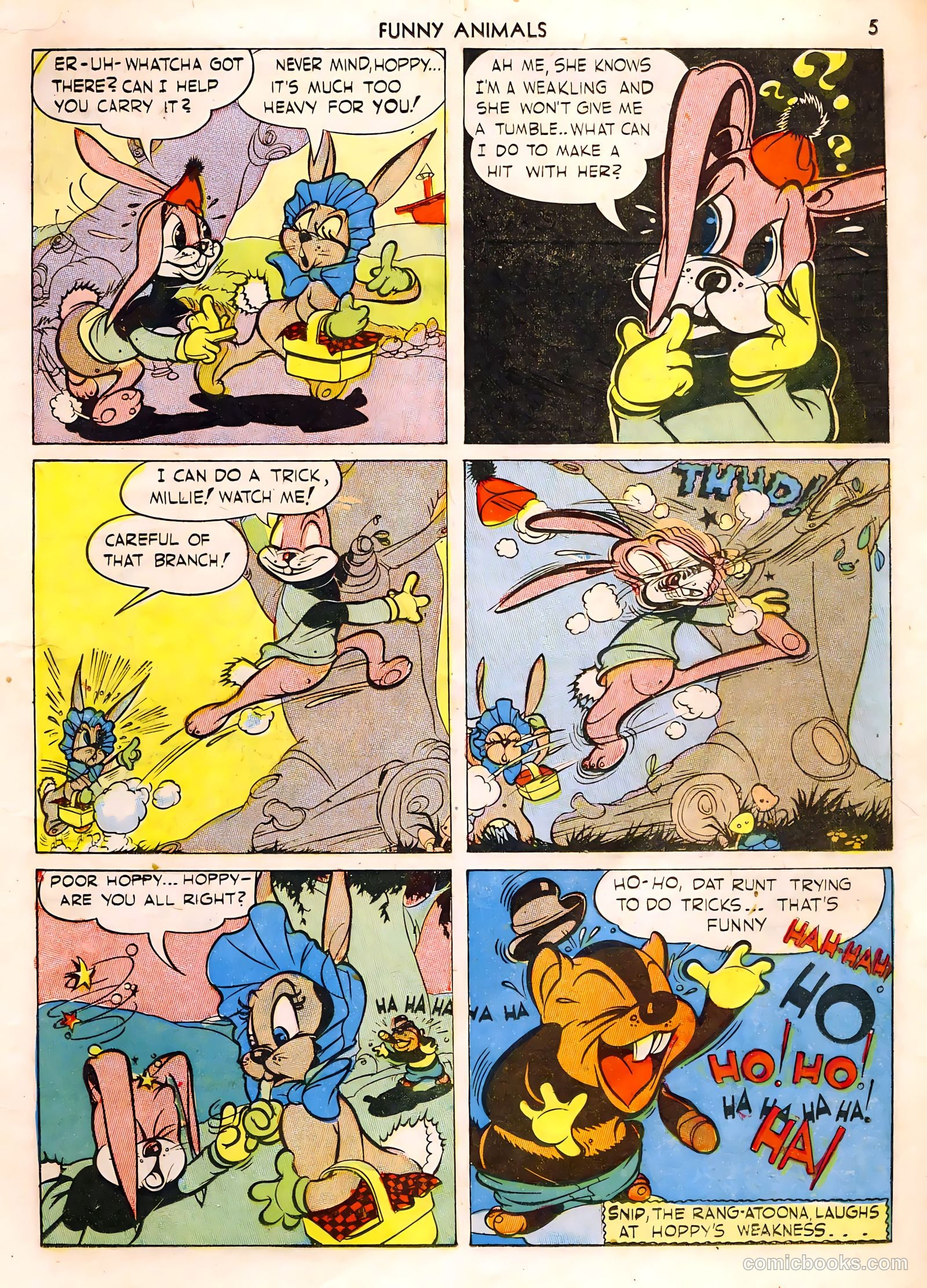 Fawcett's Funny Animals #1 (1942) — page 5 of 68