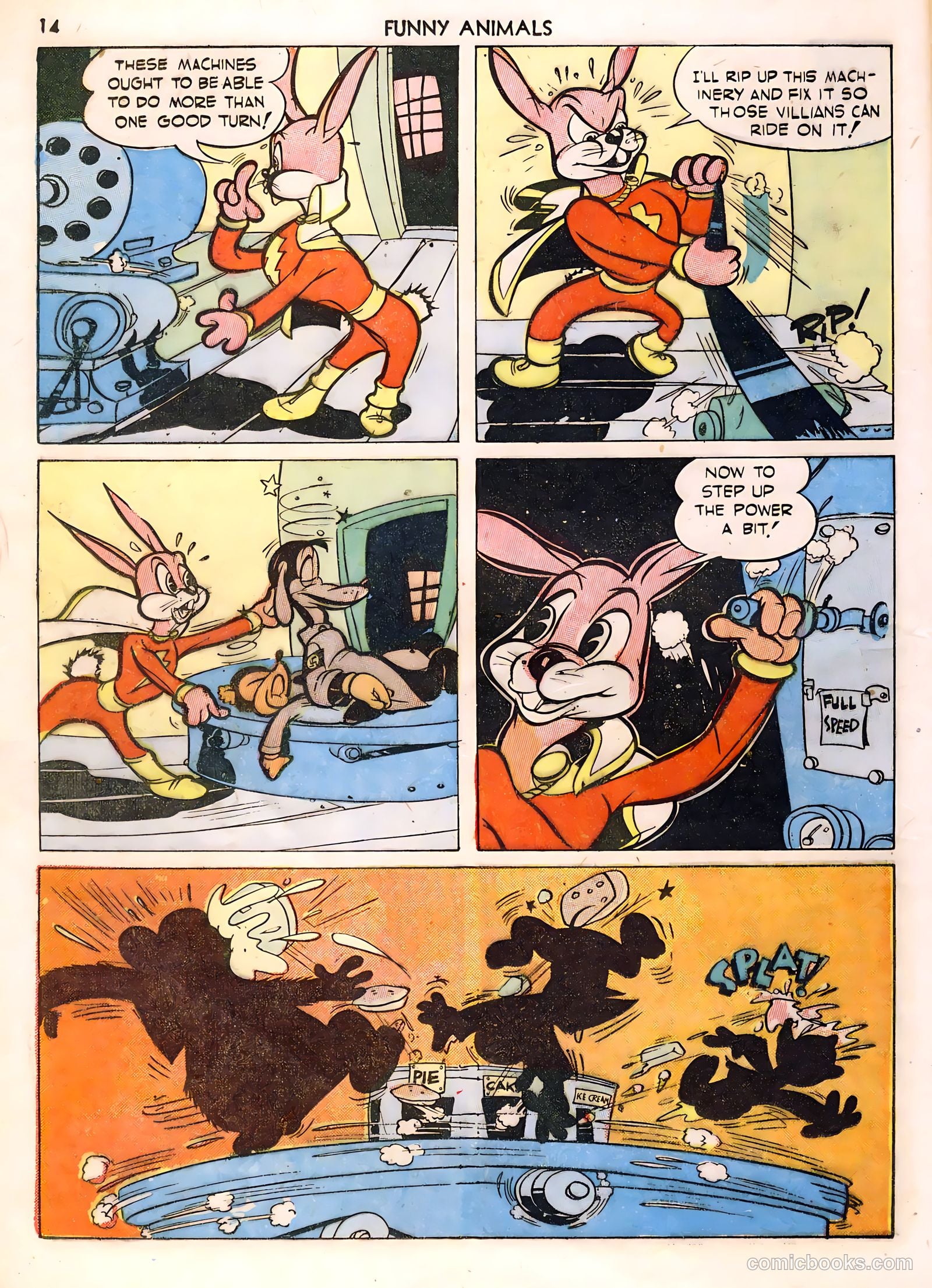Fawcett's Funny Animals #1 (1942) — page 14 of 68