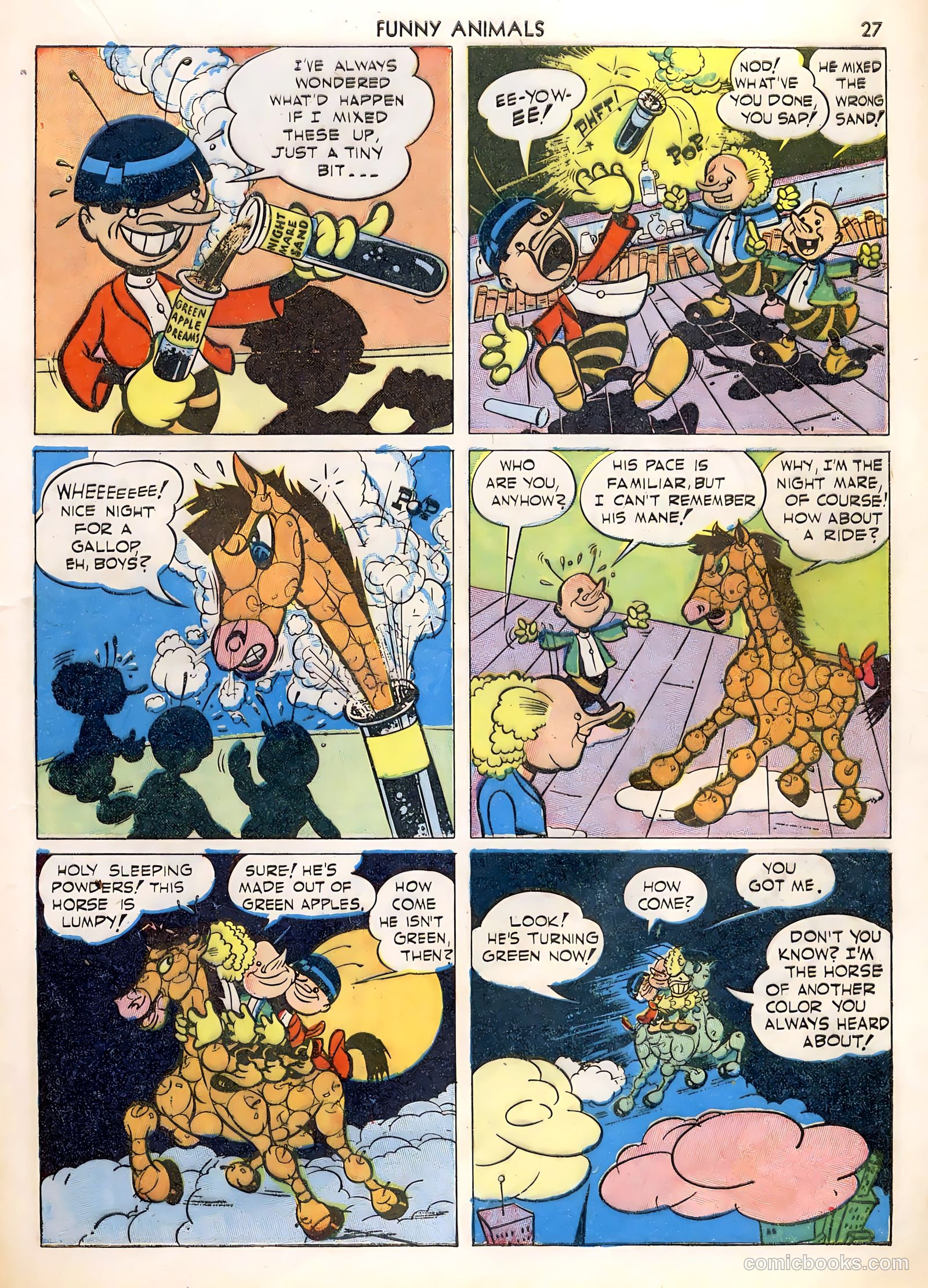 Fawcett's Funny Animals #1 (1942) — page 27 of 68