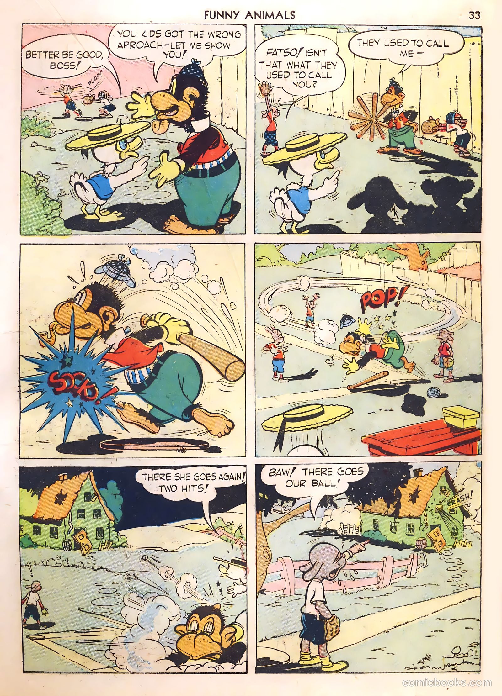 Fawcett's Funny Animals #1 (1942) — page 33 of 68