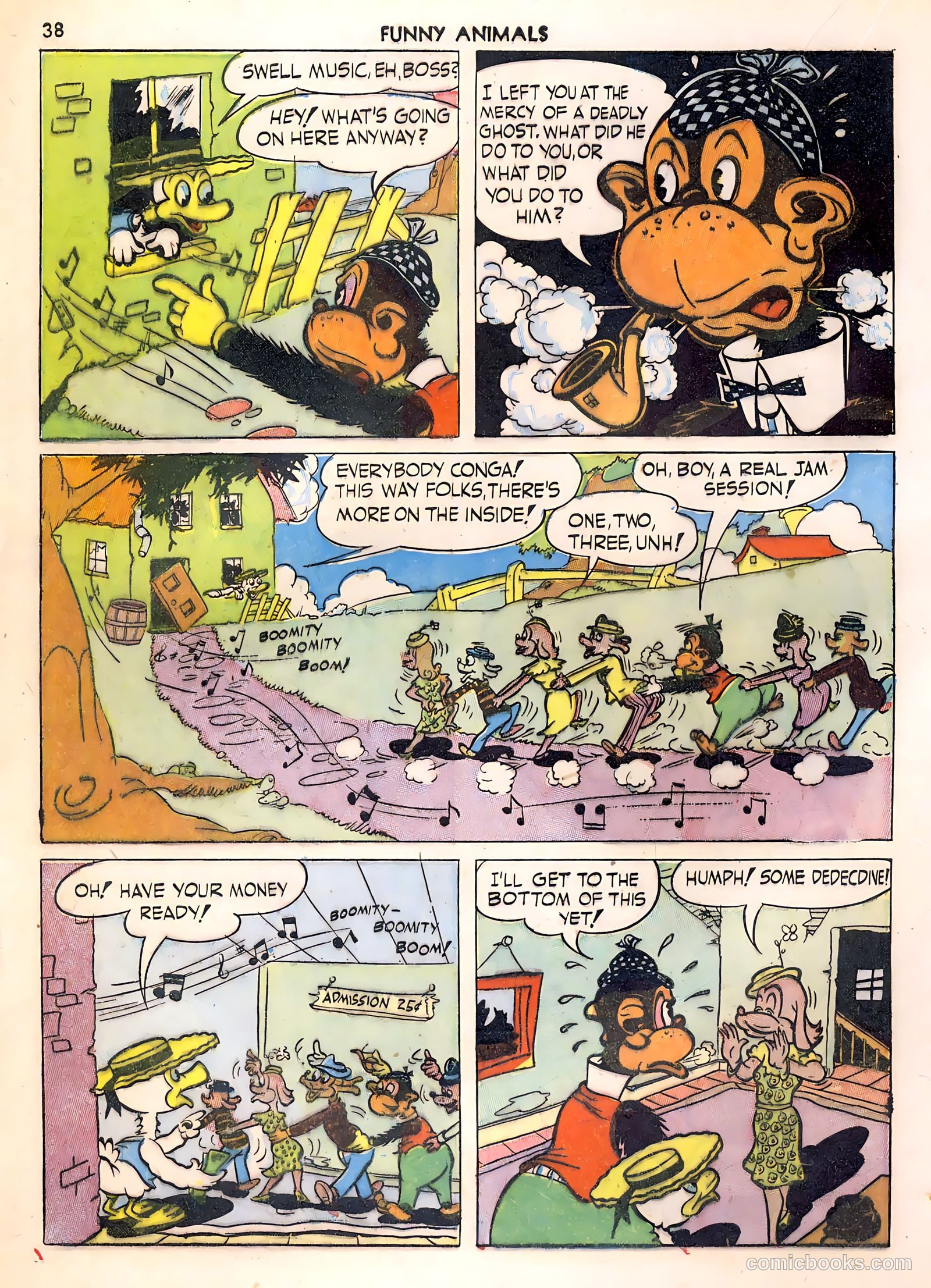 Fawcett's Funny Animals #1 (1942) — page 38 of 68