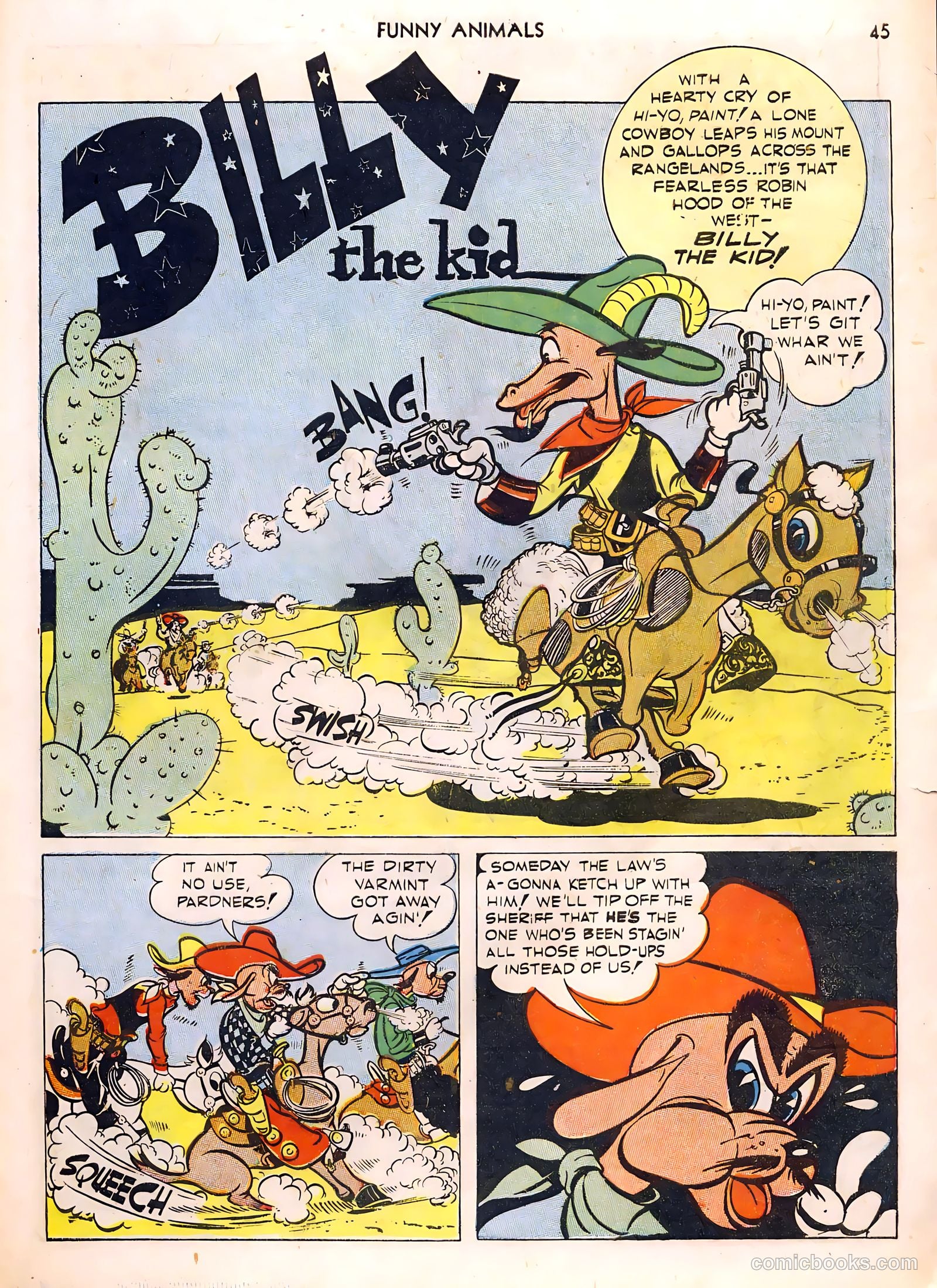 Fawcett's Funny Animals #1 (1942) — page 45 of 68