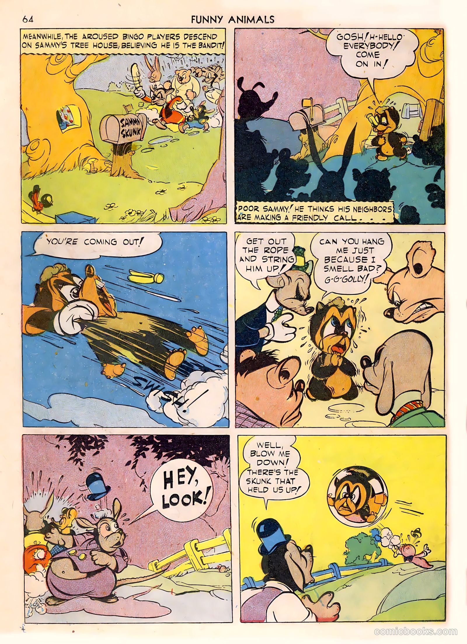 Fawcett's Funny Animals #1 (1942) — page 64 of 68