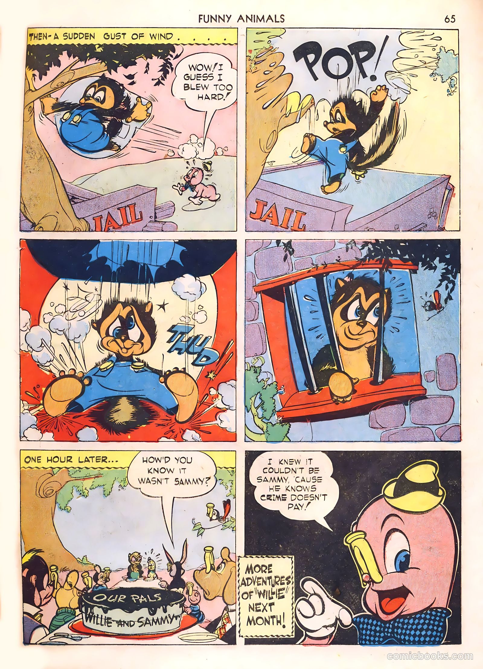 Fawcett's Funny Animals #1 (1942) — page 65 of 68