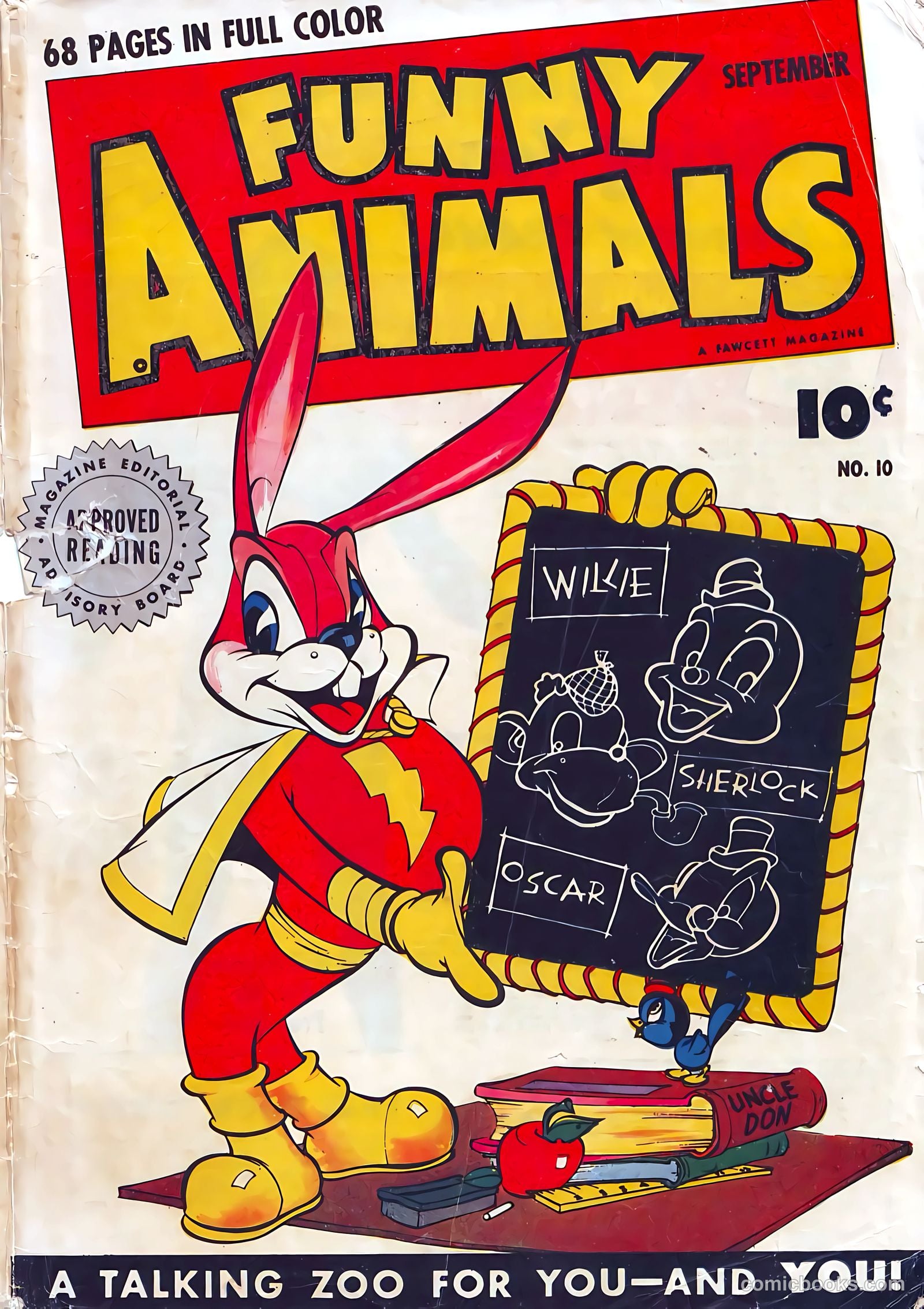Fawcett's Funny Animals #10