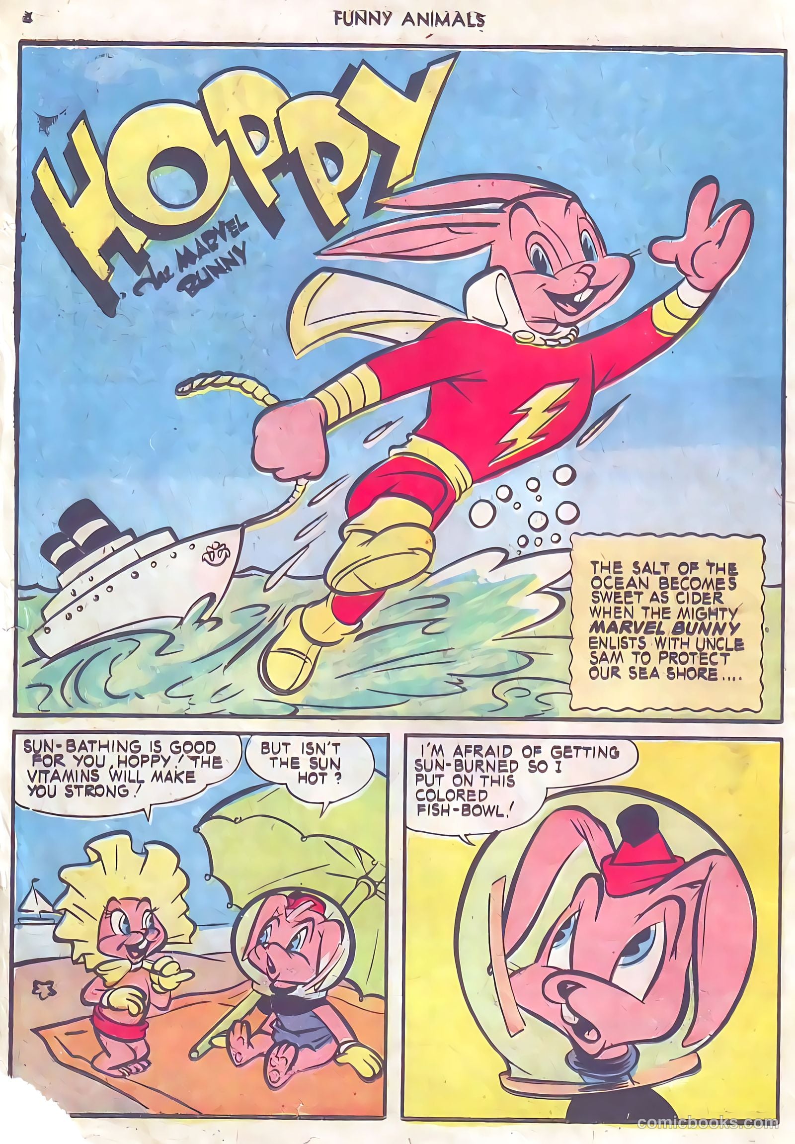 Fawcett's Funny Animals #10 (1943) — page 4 of 68