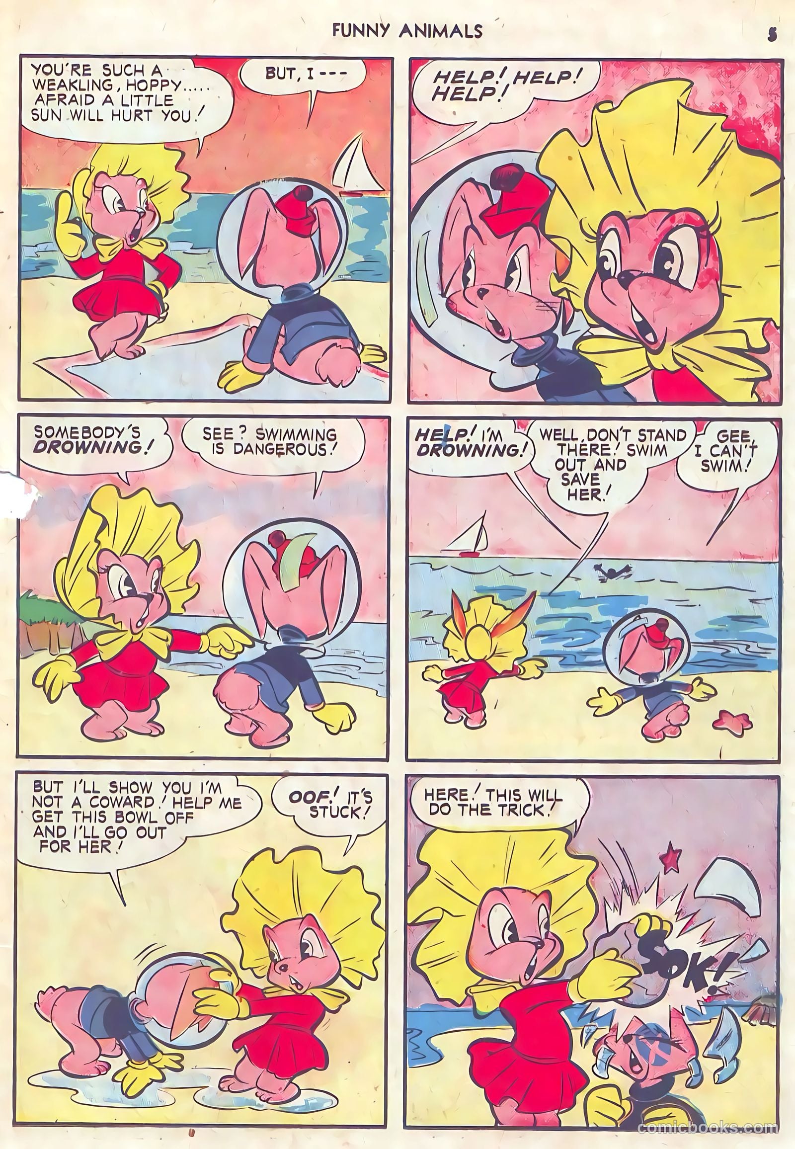 Fawcett's Funny Animals #10 (1943) — page 5 of 68