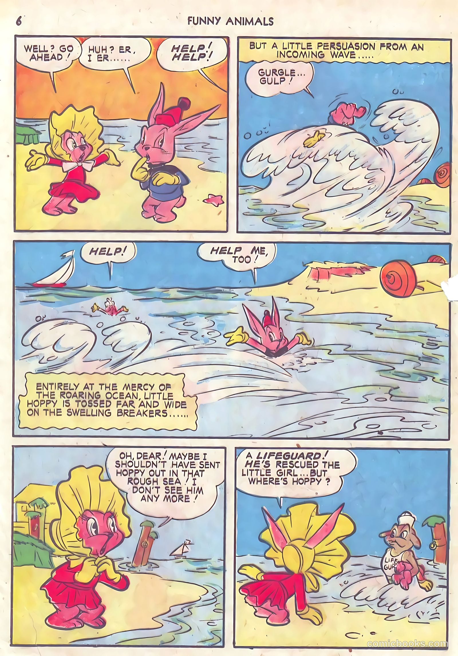 Fawcett's Funny Animals #10 (1943) — page 6 of 68
