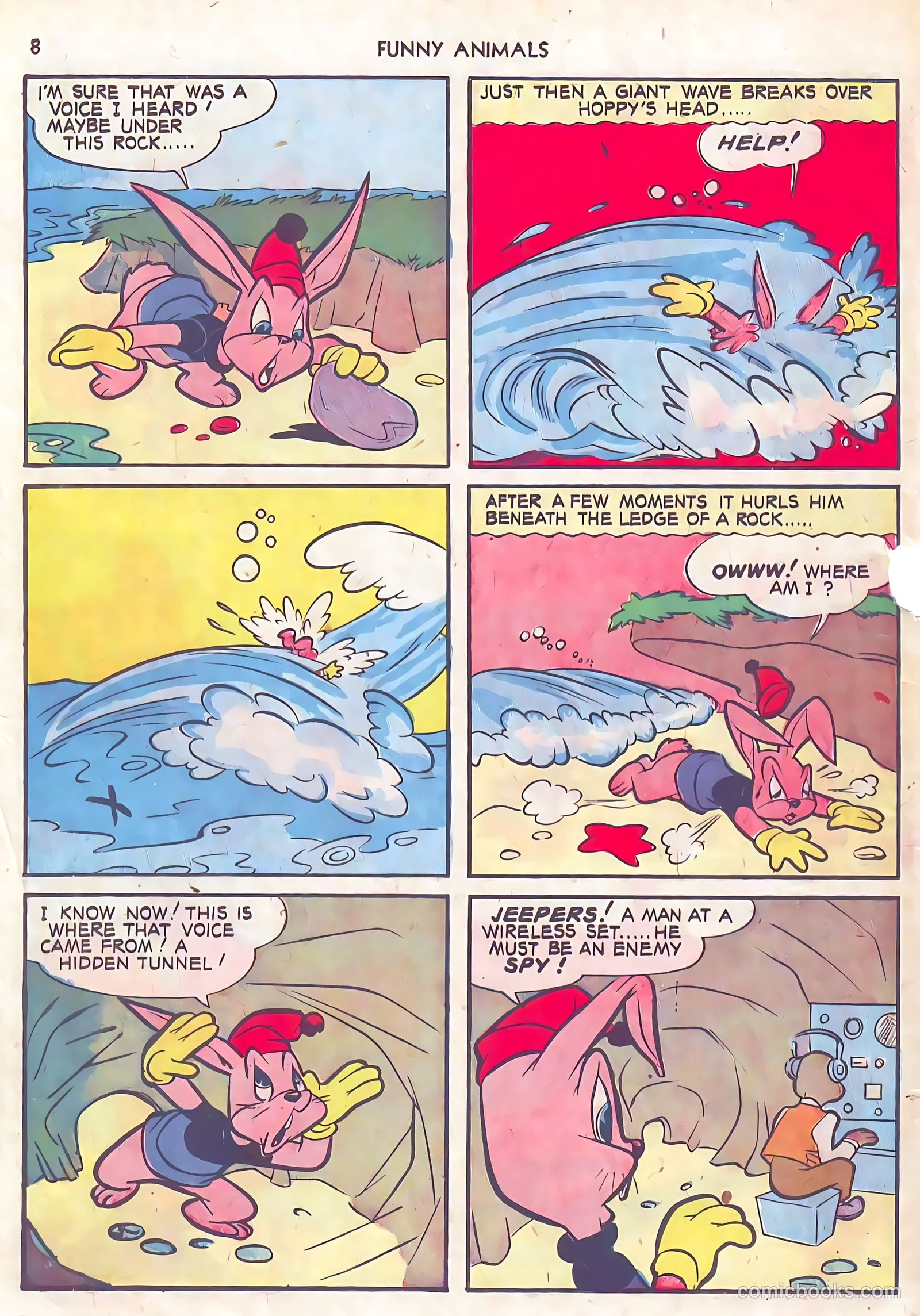 Fawcett's Funny Animals #10 (1943) — page 8 of 68