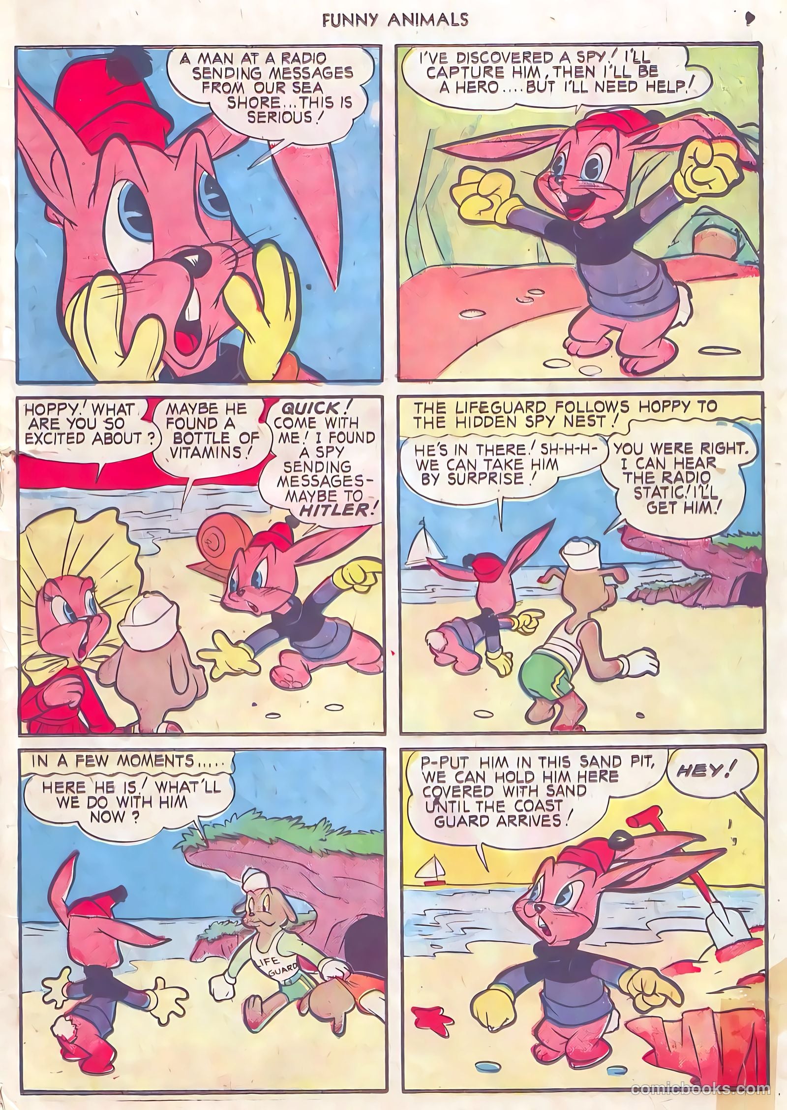 Fawcett's Funny Animals #10 (1943) — page 9 of 68