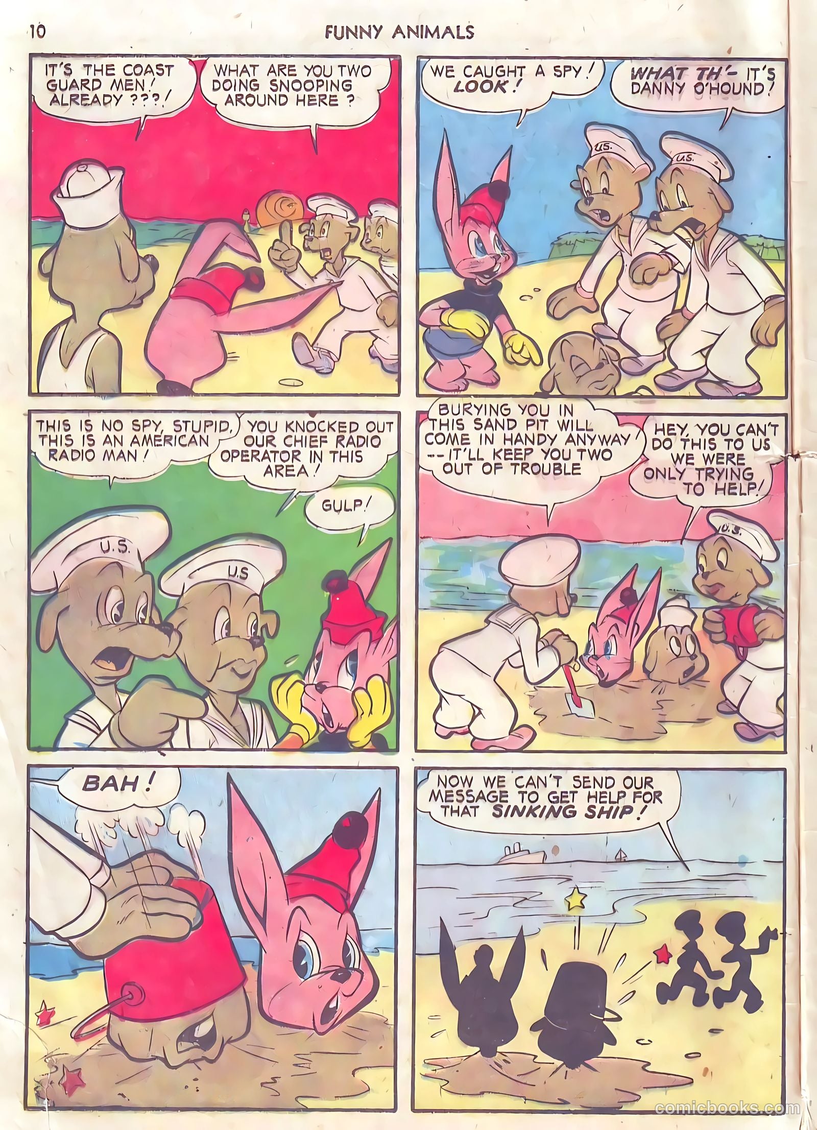 Fawcett's Funny Animals #10 (1943) — page 10 of 68
