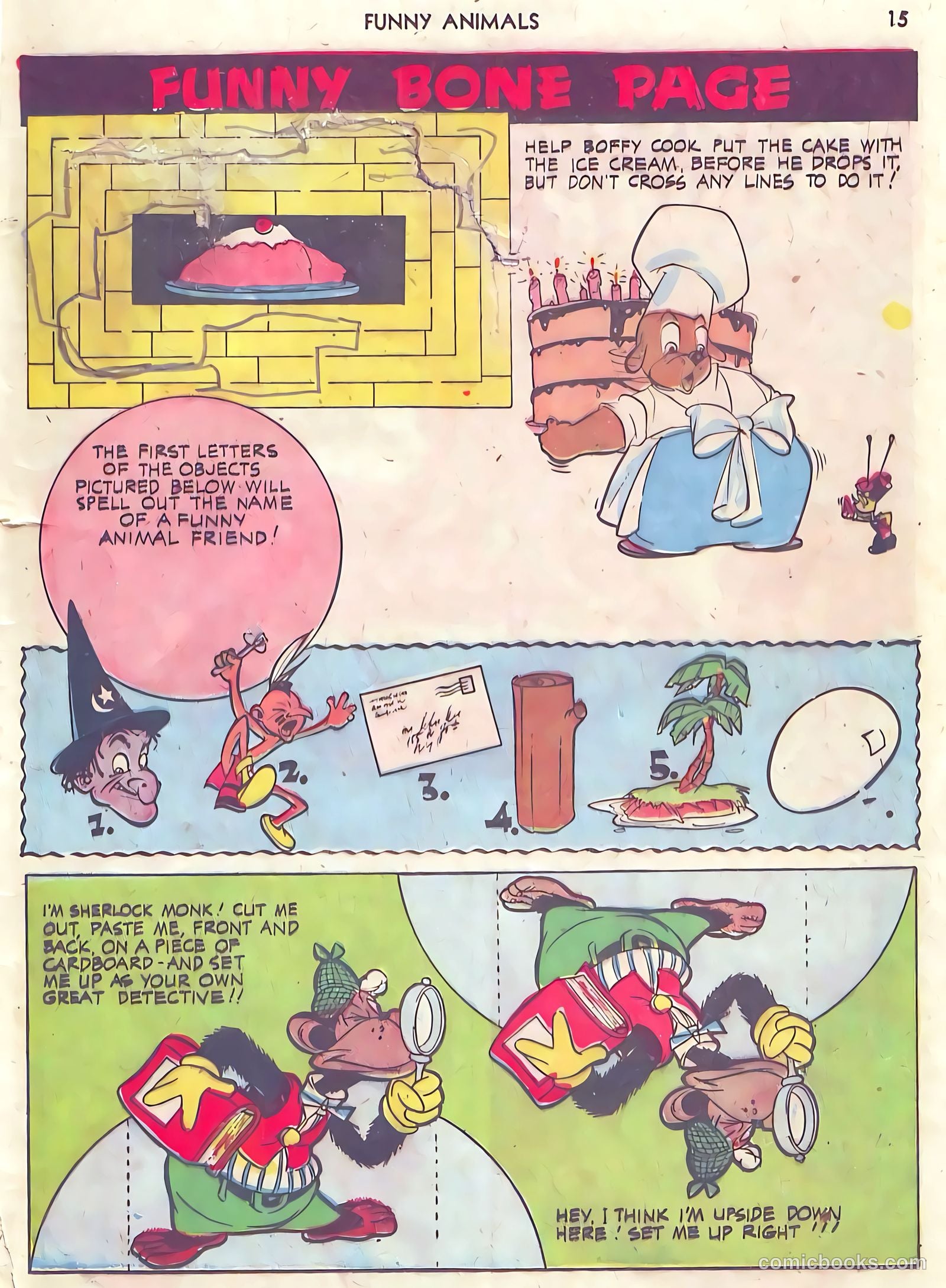 Fawcett's Funny Animals #10 (1943) — page 15 of 68