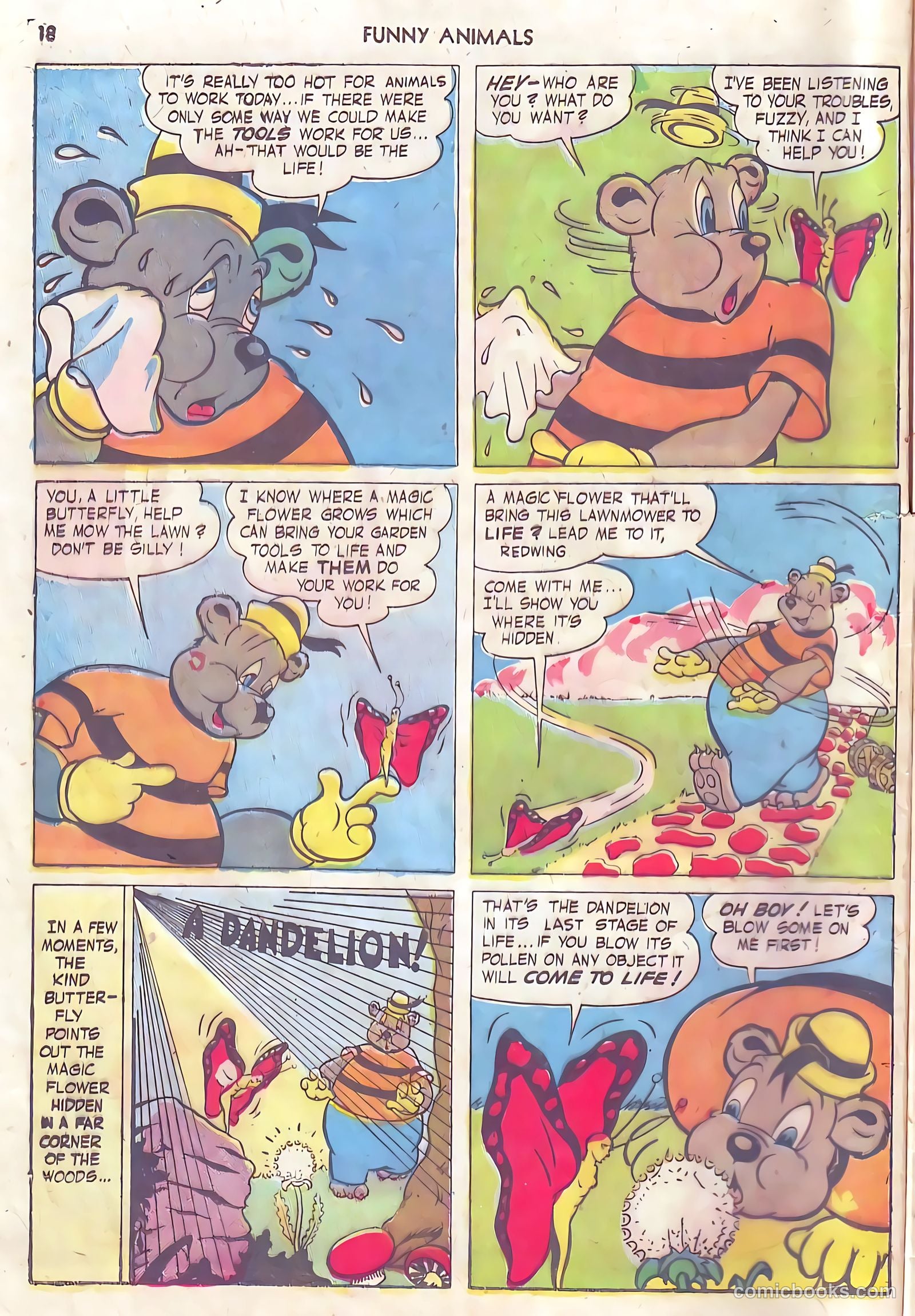 Fawcett's Funny Animals #10 (1943) — page 18 of 68