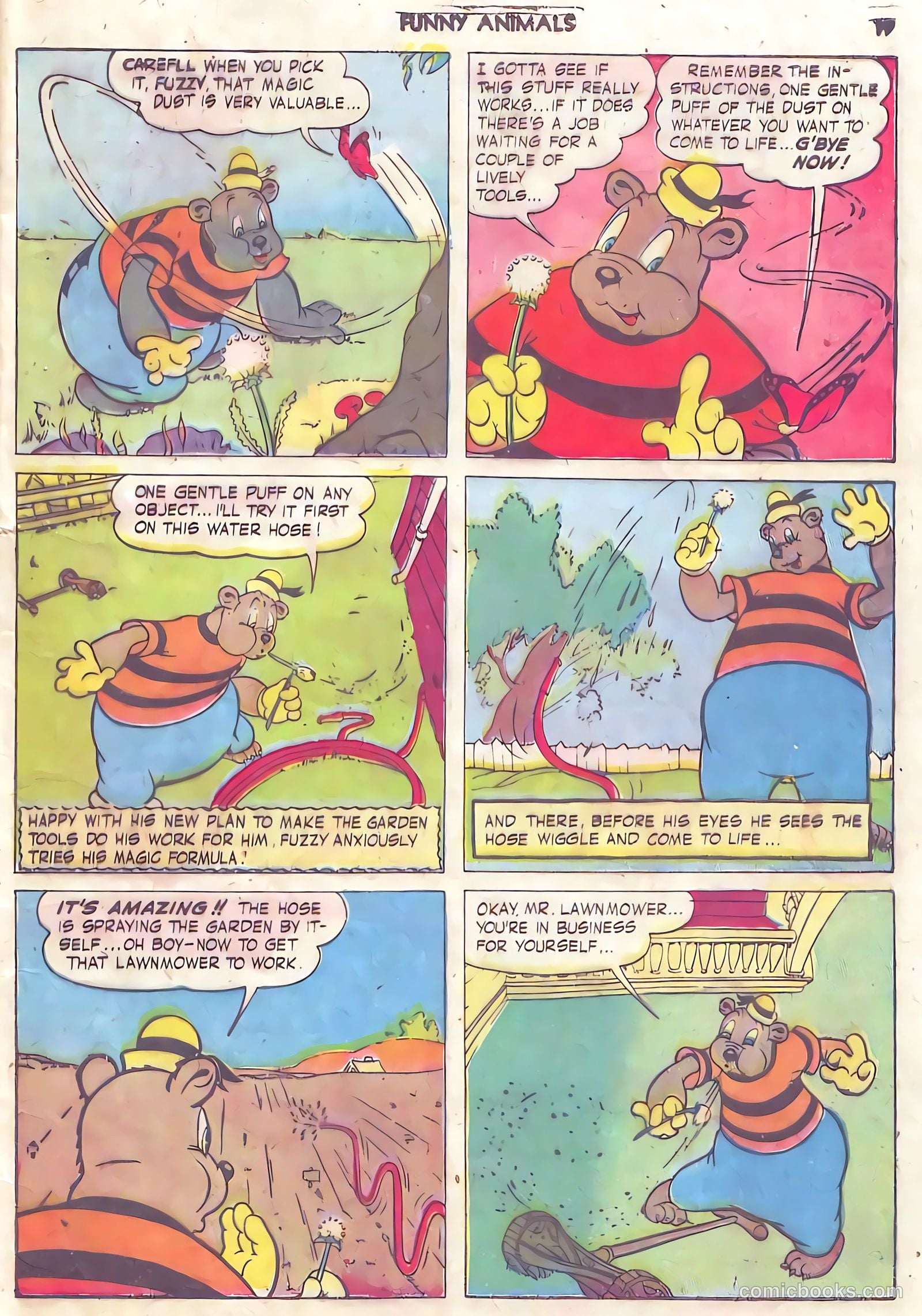 Fawcett's Funny Animals #10 (1943) — page 19 of 68