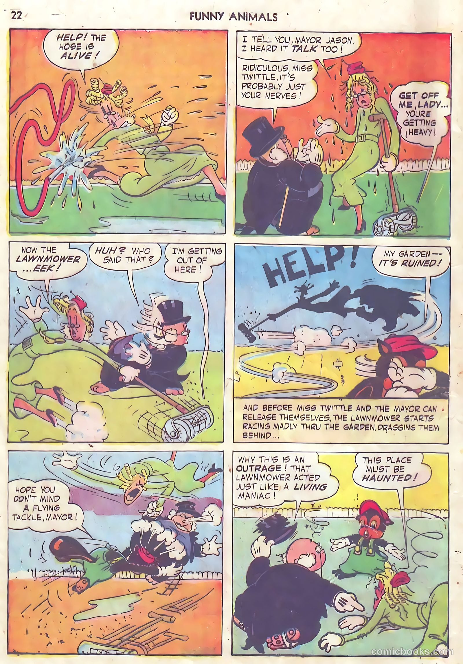 Fawcett's Funny Animals #10 (1943) — page 22 of 68