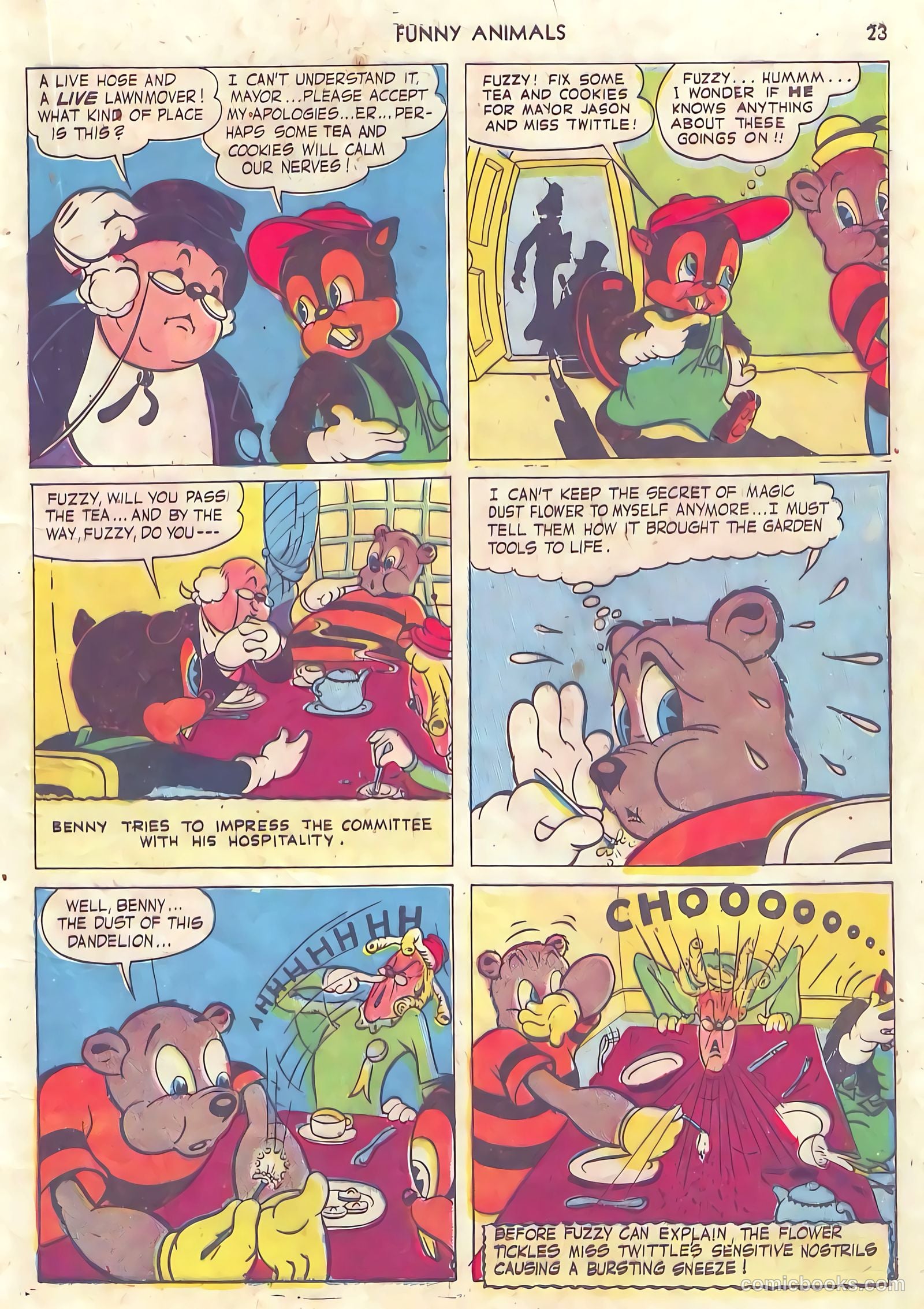 Fawcett's Funny Animals #10 (1943) — page 23 of 68