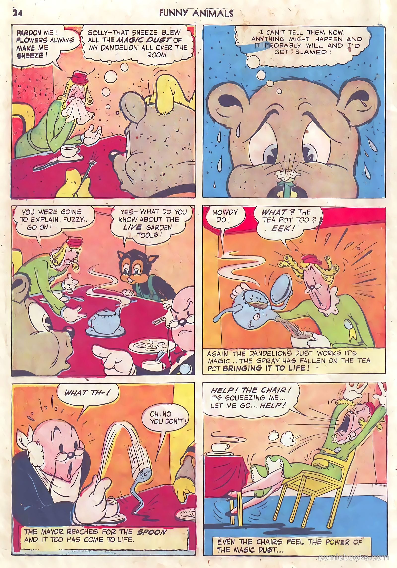 Fawcett's Funny Animals #10 (1943) — page 24 of 68