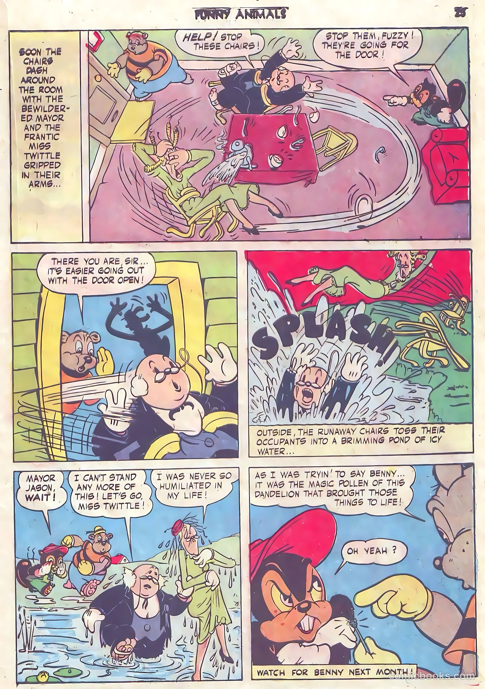 Fawcett's Funny Animals #10 (1943) — page 25 of 68