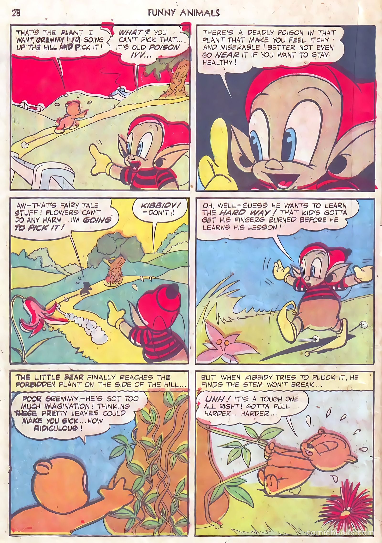 Fawcett's Funny Animals #10 (1943) — page 28 of 68