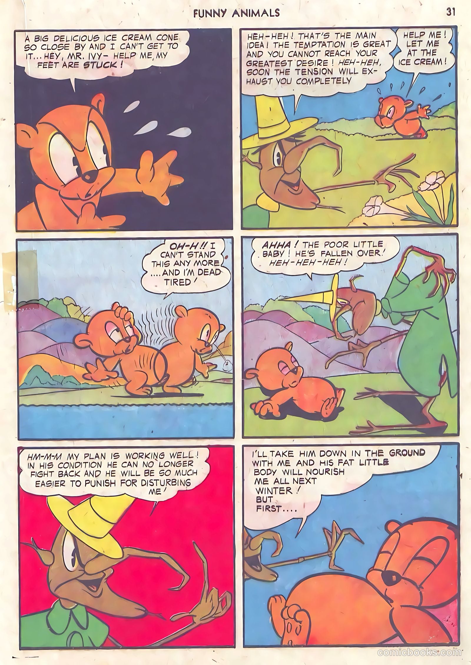 Fawcett's Funny Animals #10 (1943) — page 31 of 68