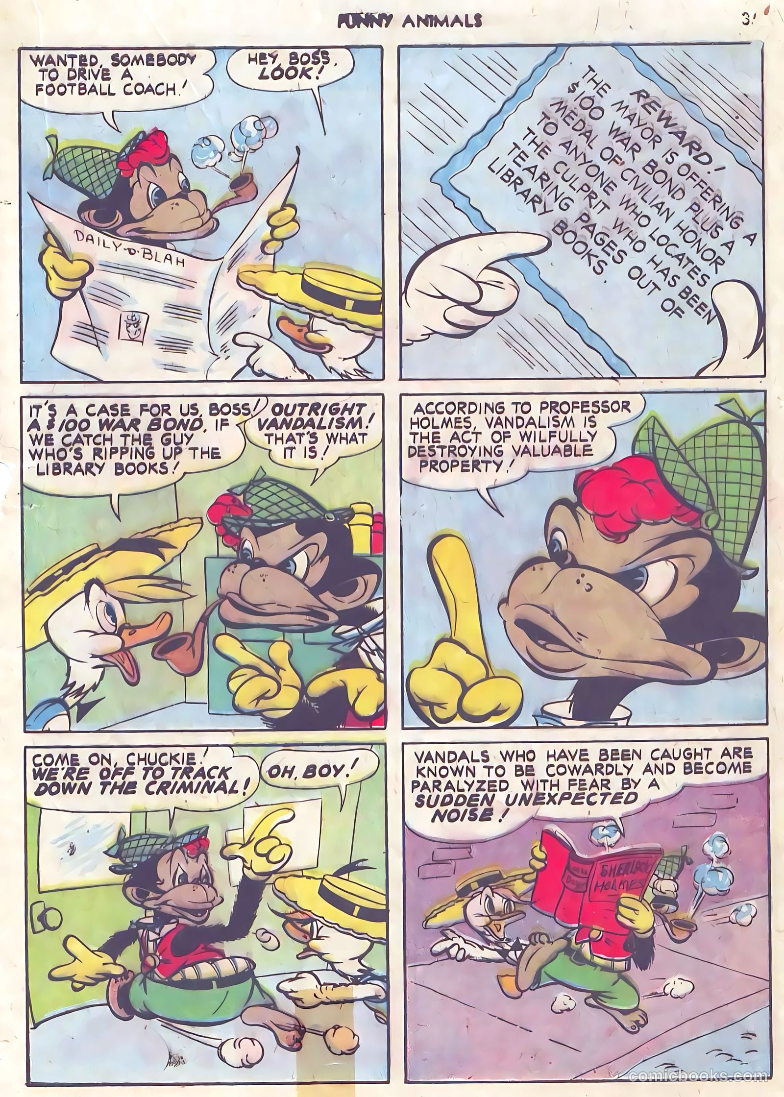 Fawcett's Funny Animals #10 (1943) — page 35 of 68