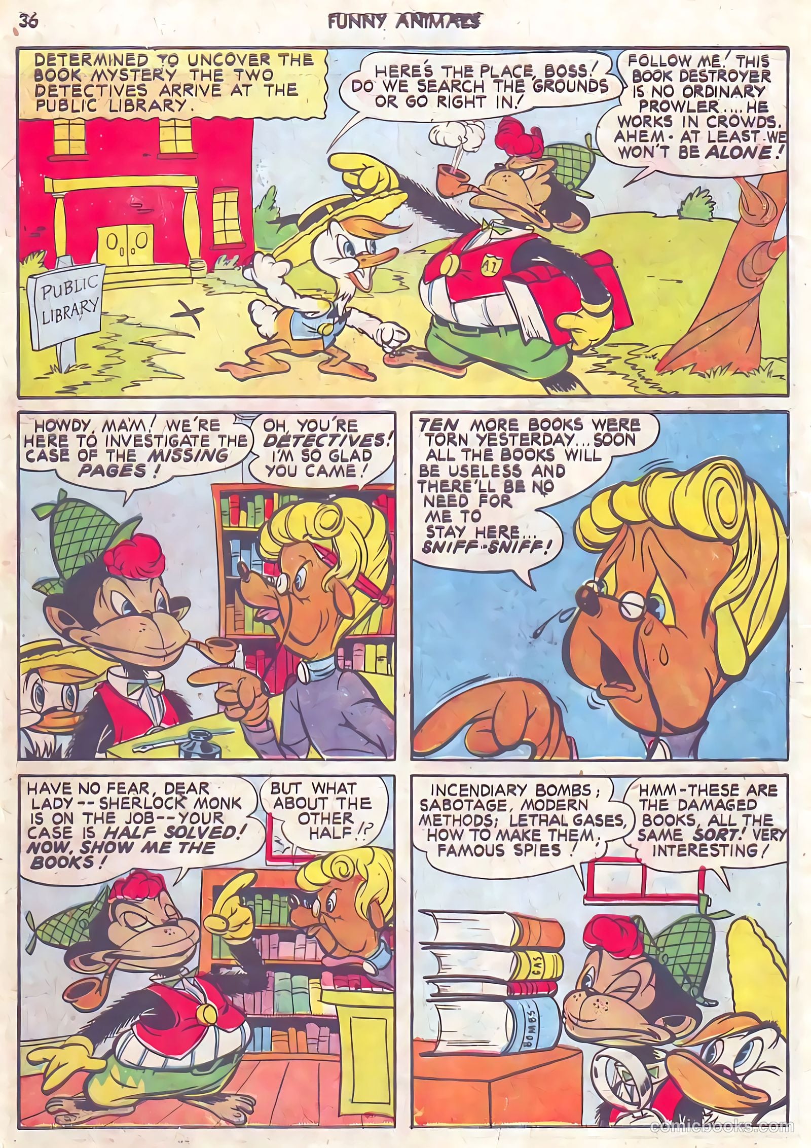 Fawcett's Funny Animals #10 (1943) — page 36 of 68