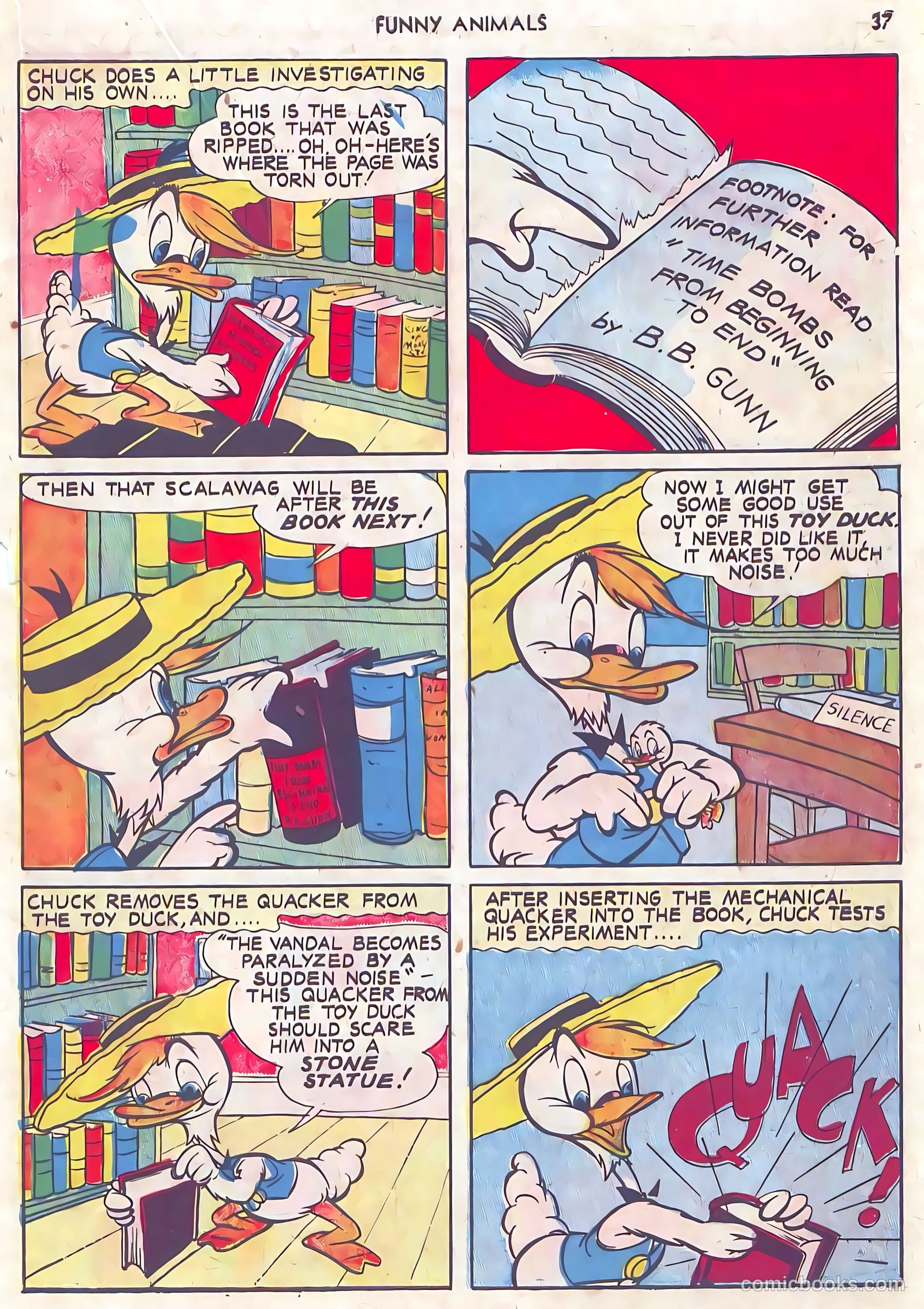 Fawcett's Funny Animals #10 (1943) — page 37 of 68