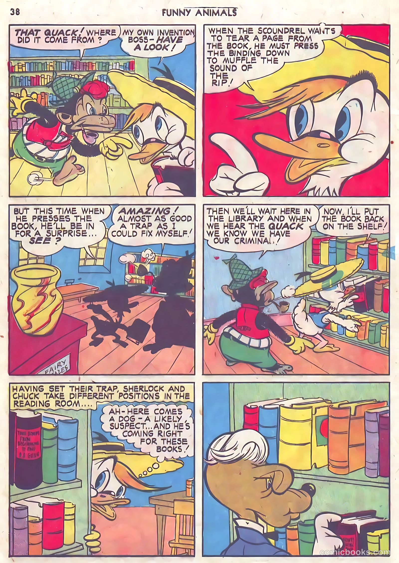 Fawcett's Funny Animals #10 (1943) — page 38 of 68