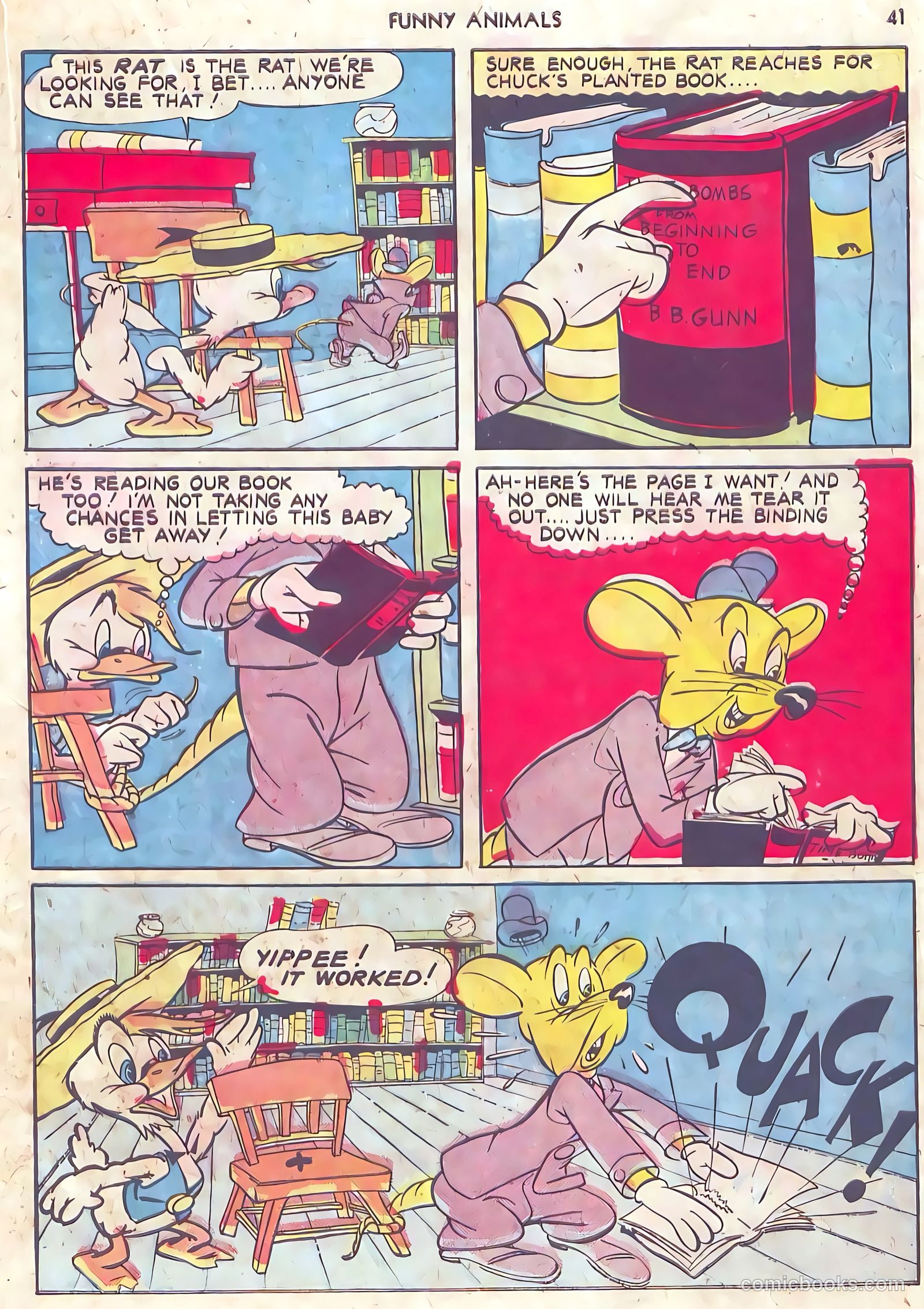 Fawcett's Funny Animals #10 (1943) — page 41 of 68
