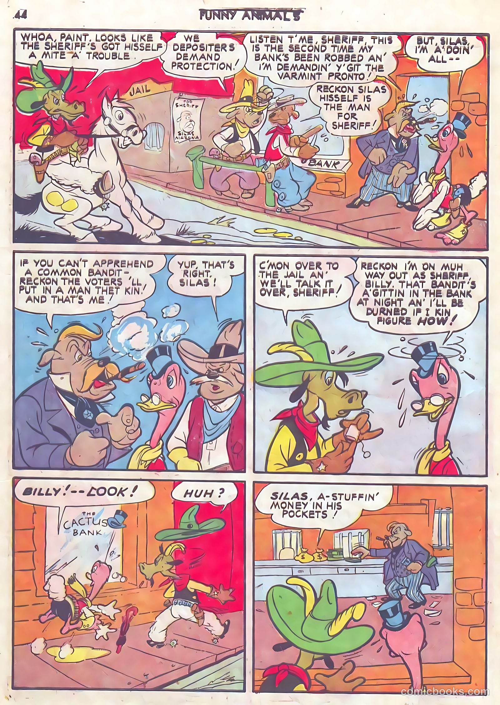 Fawcett's Funny Animals #10 (1943) — page 44 of 68