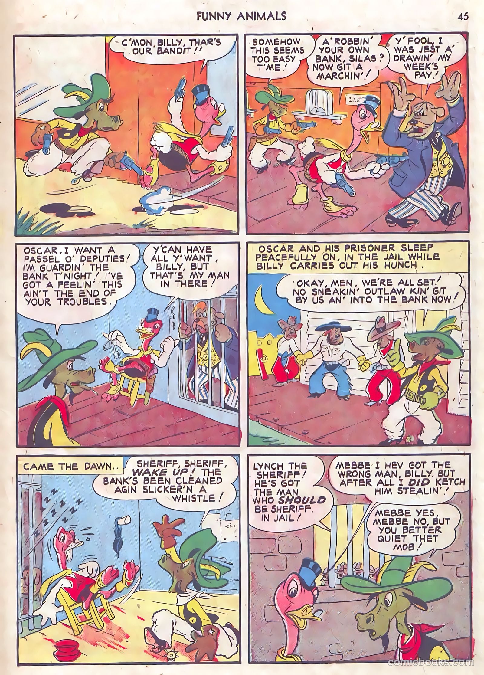 Fawcett's Funny Animals #10 (1943) — page 45 of 68