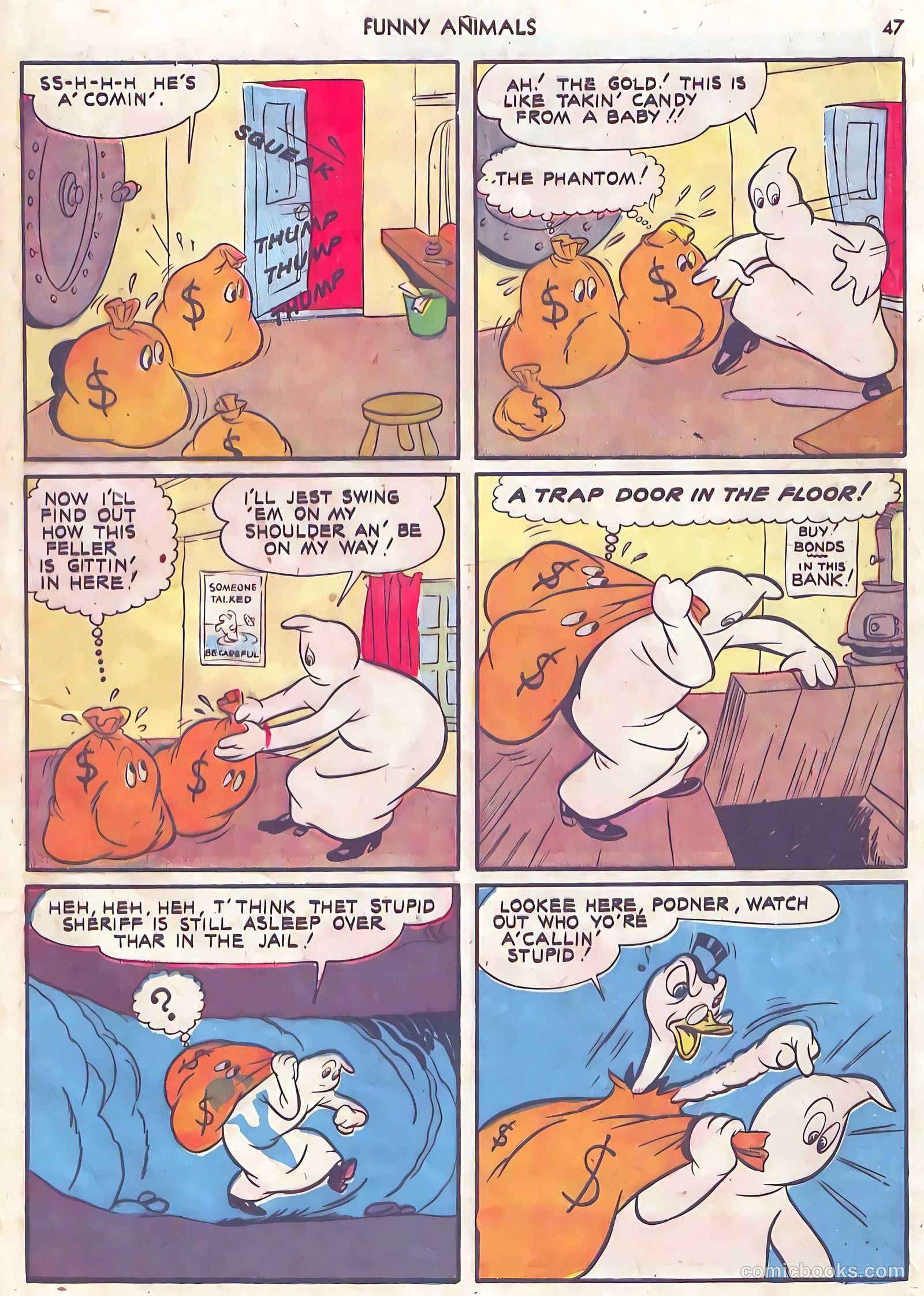 Fawcett's Funny Animals #10 (1943) — page 47 of 68