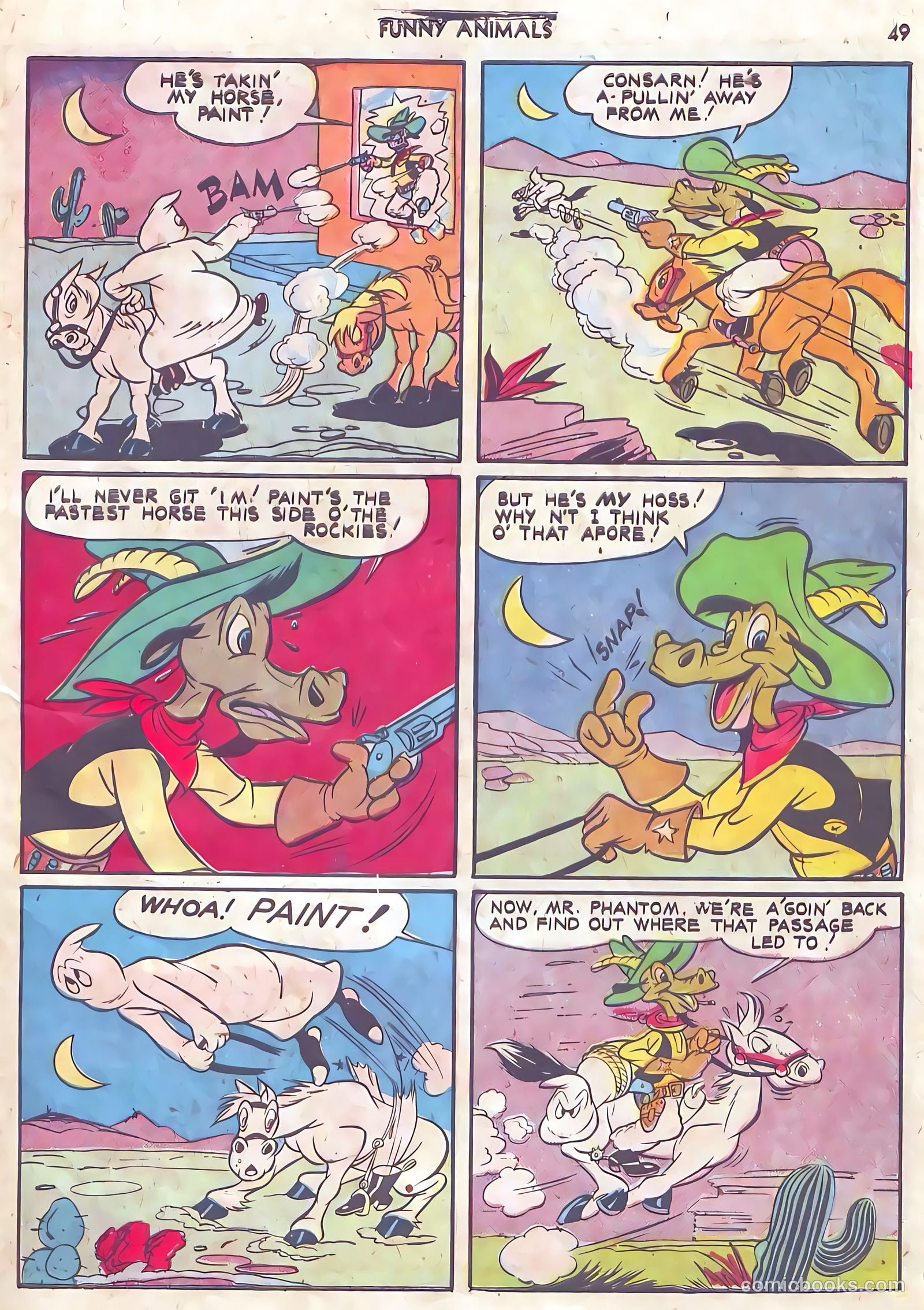 Fawcett's Funny Animals #10 (1943) — page 49 of 68