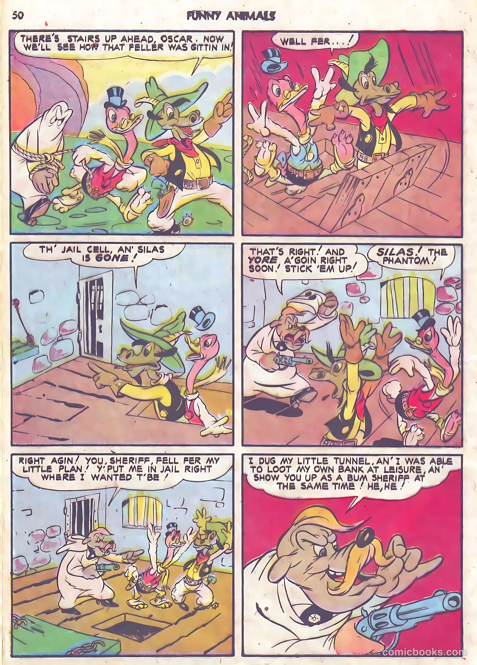 Fawcett's Funny Animals #10 (1943) — page 50 of 68