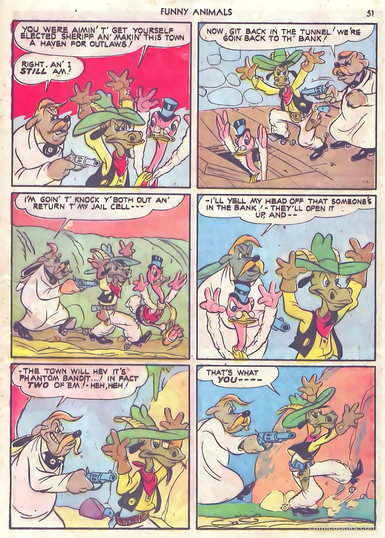 Fawcett's Funny Animals #10 (1943) — page 51 of 68