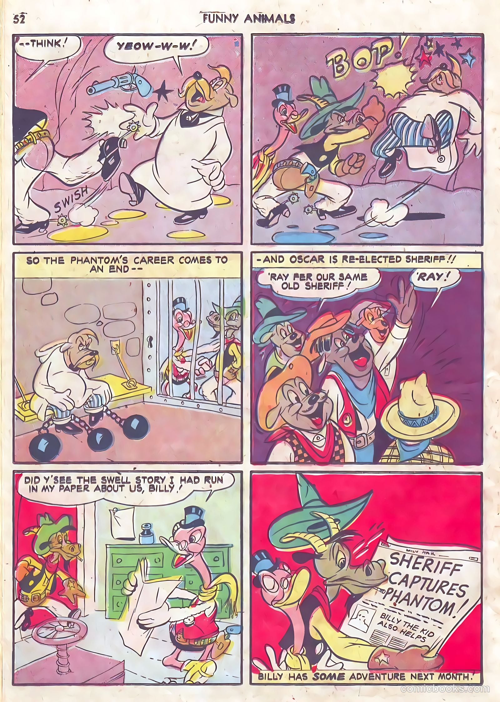 Fawcett's Funny Animals #10 (1943) — page 52 of 68