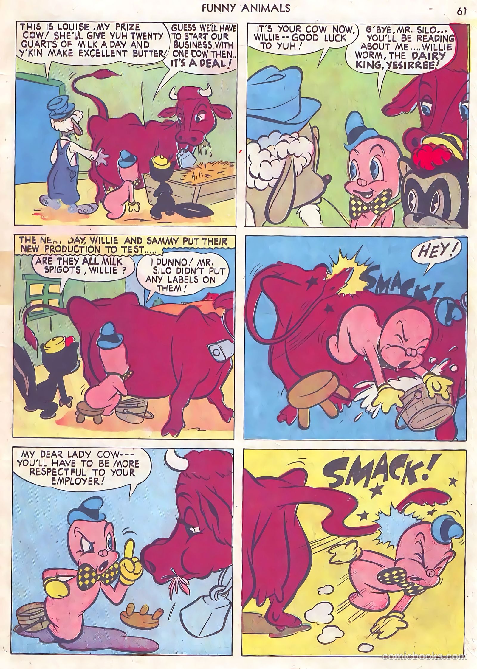Fawcett's Funny Animals #10 (1943) — page 61 of 68