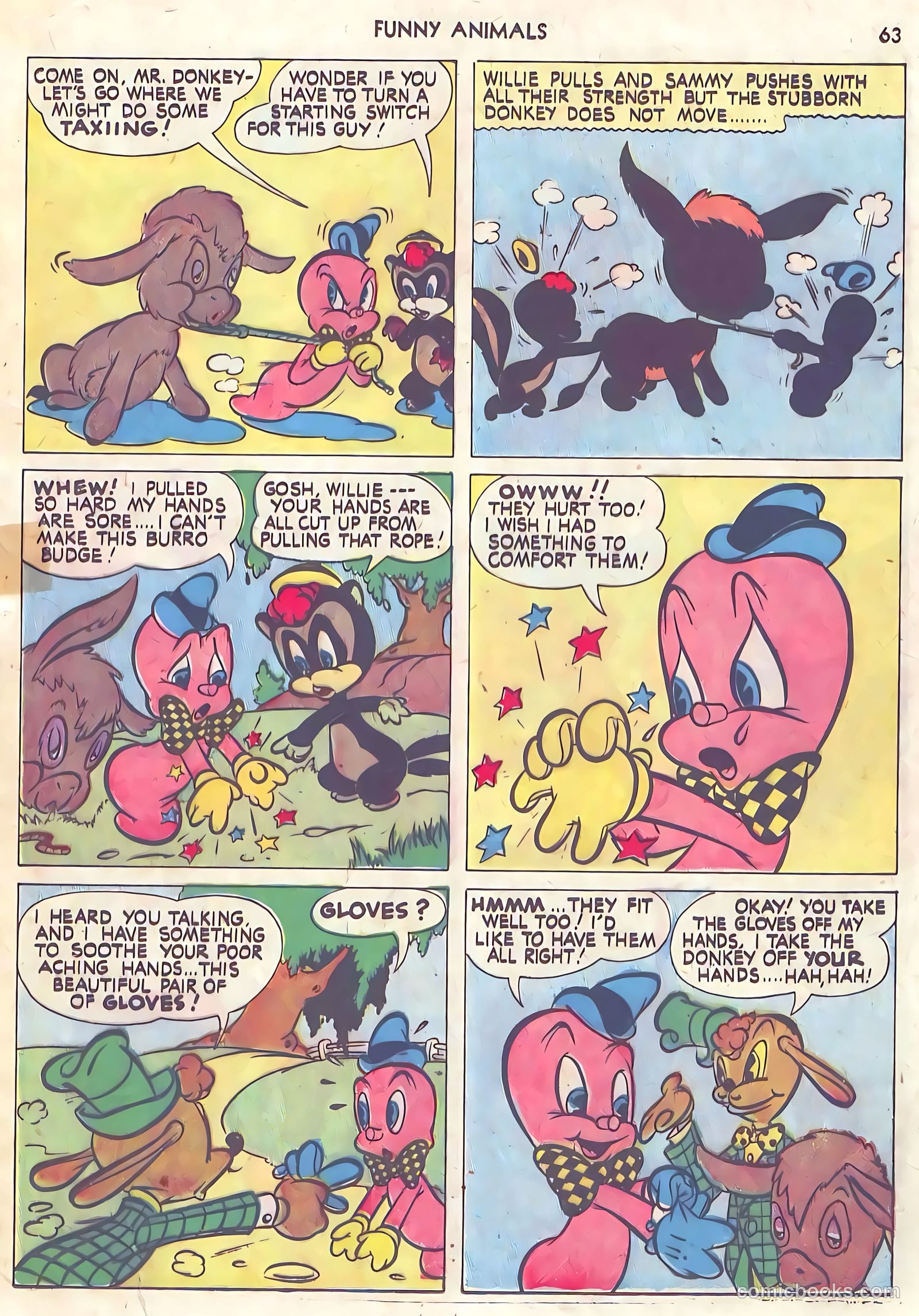 Fawcett's Funny Animals #10 (1943) — page 63 of 68