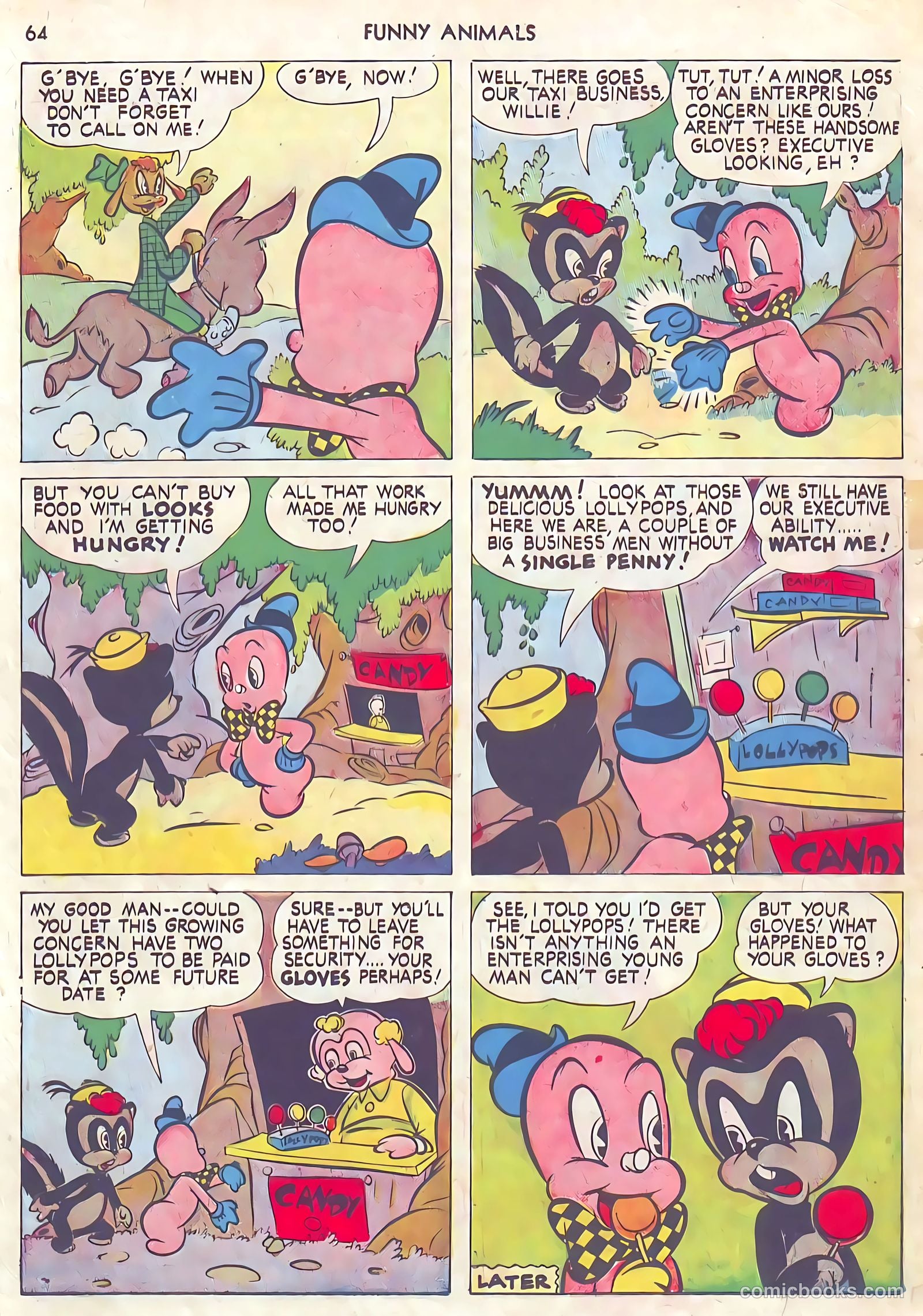 Fawcett's Funny Animals #10 (1943) — page 64 of 68
