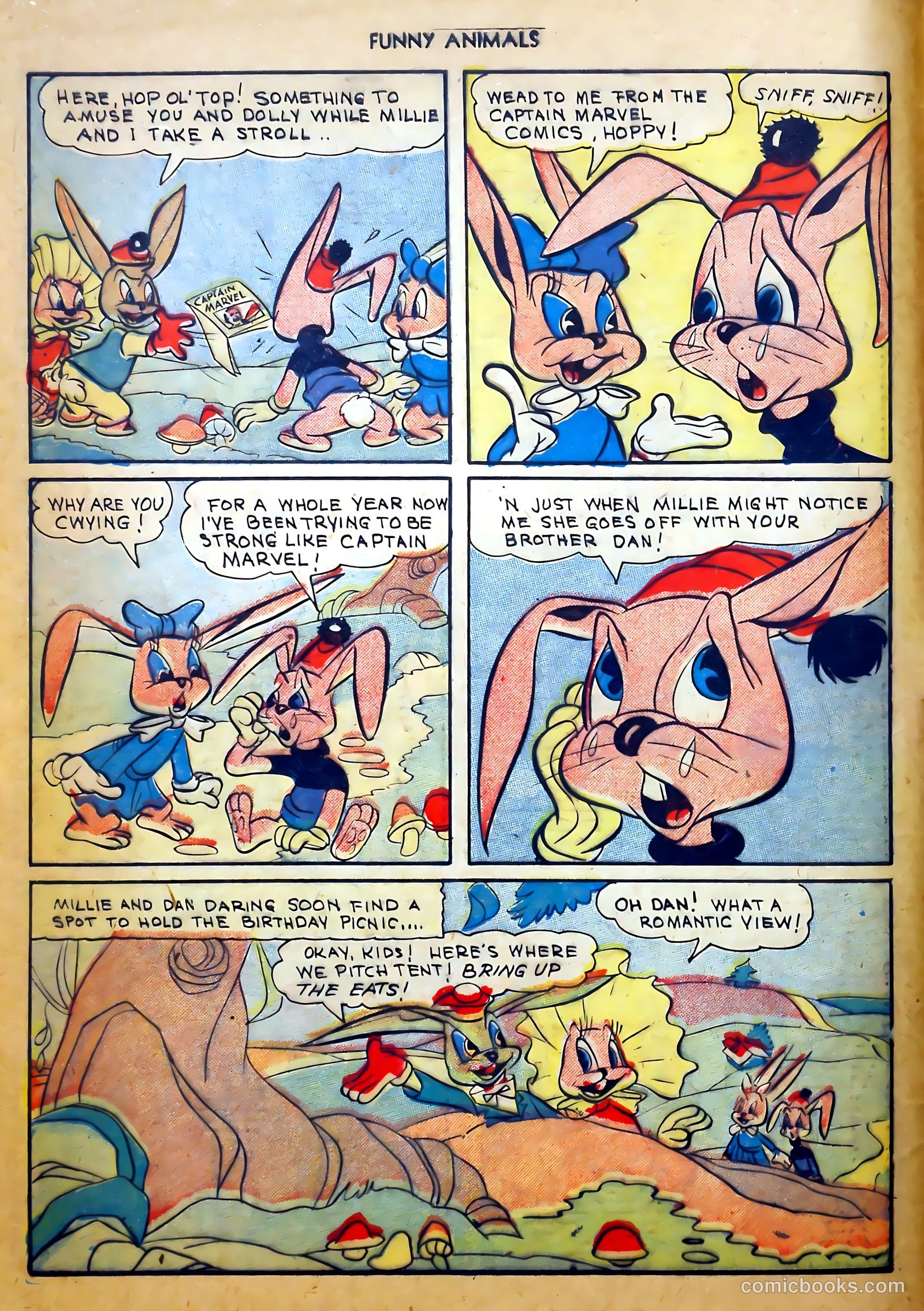 Fawcett's Funny Animals #11 (1943) — page 6 of 60
