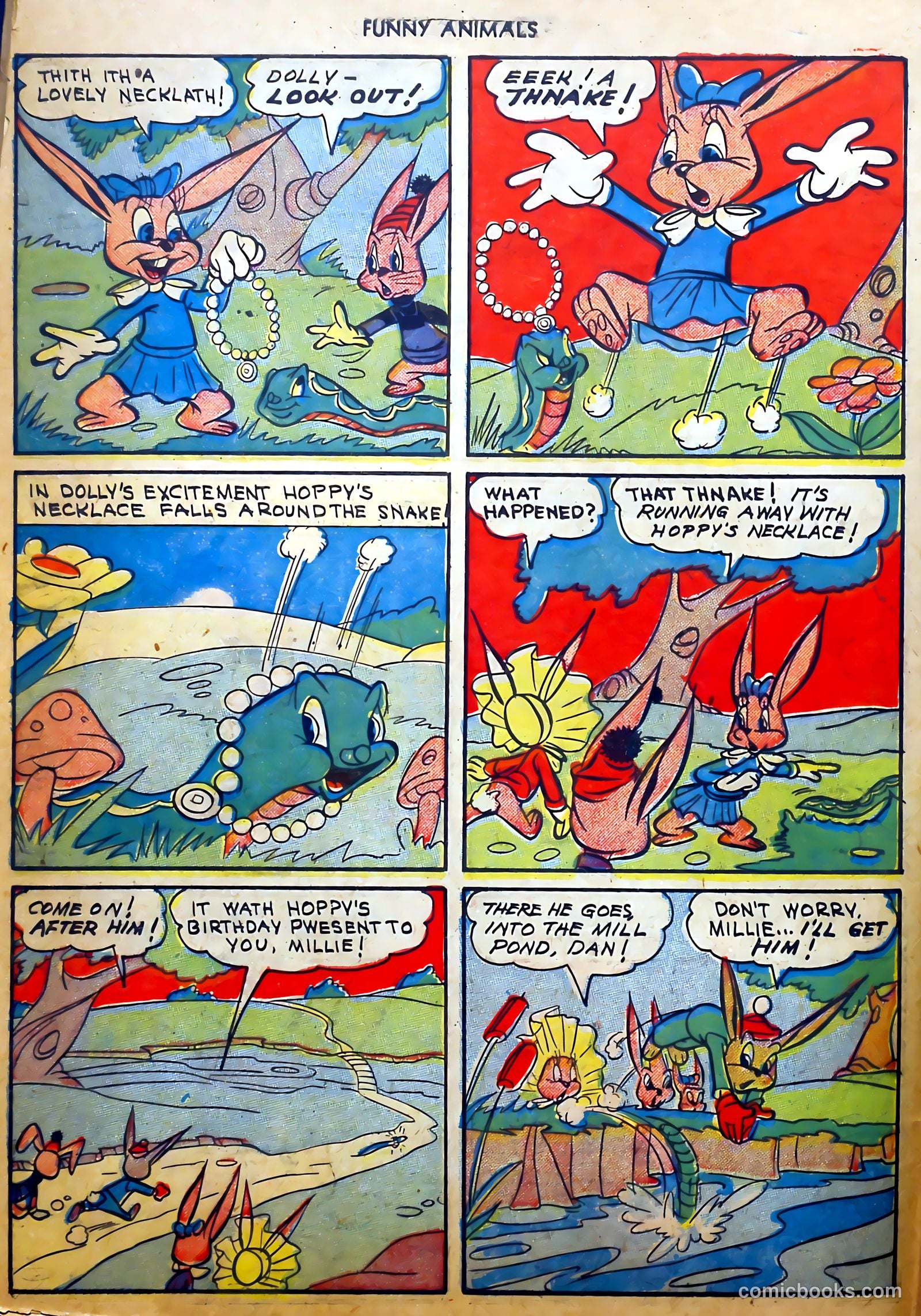 Fawcett's Funny Animals #11 (1943) — page 8 of 60