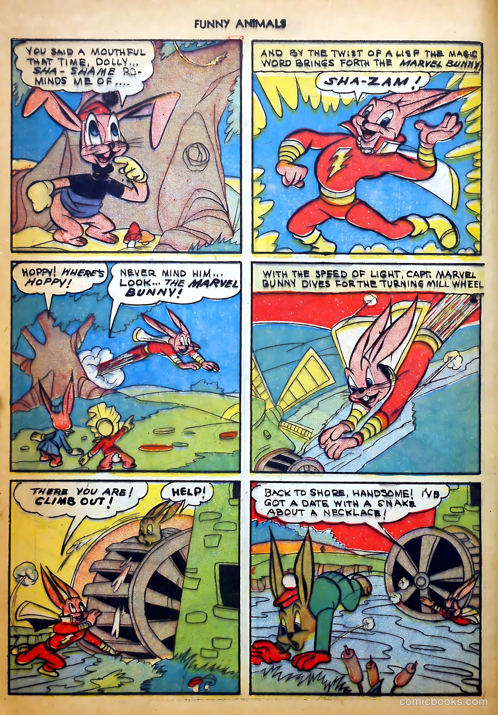 Fawcett's Funny Animals #11 (1943) — page 10 of 60