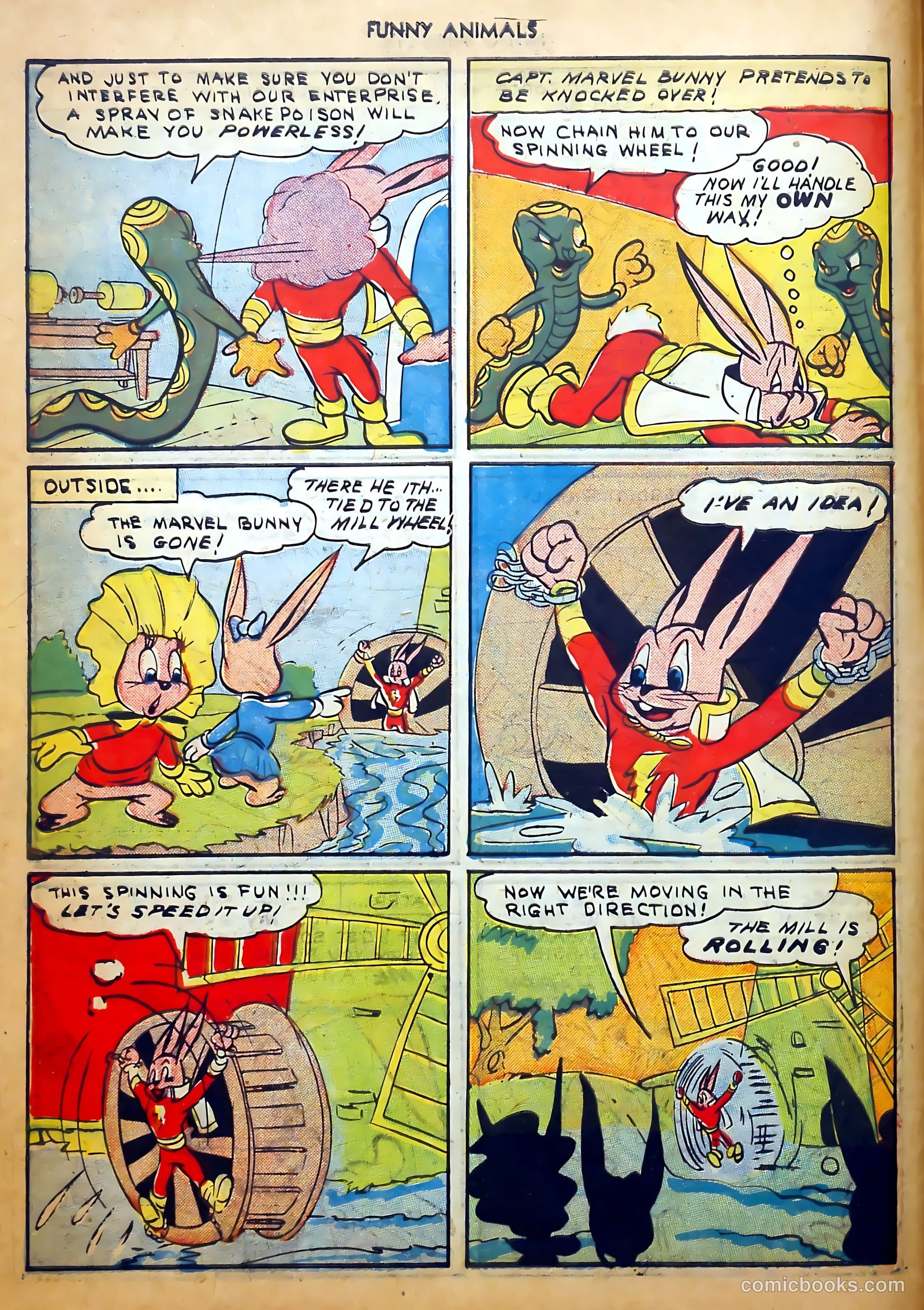 Fawcett's Funny Animals #11 (1943) — page 12 of 60