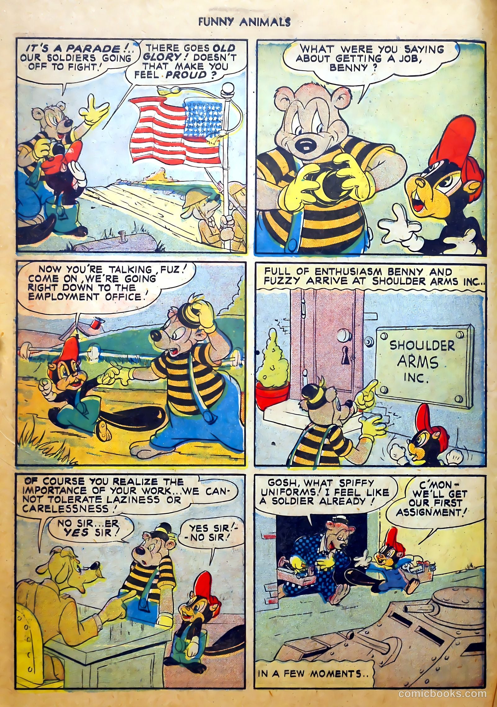 Fawcett's Funny Animals #11 (1943) — page 16 of 60