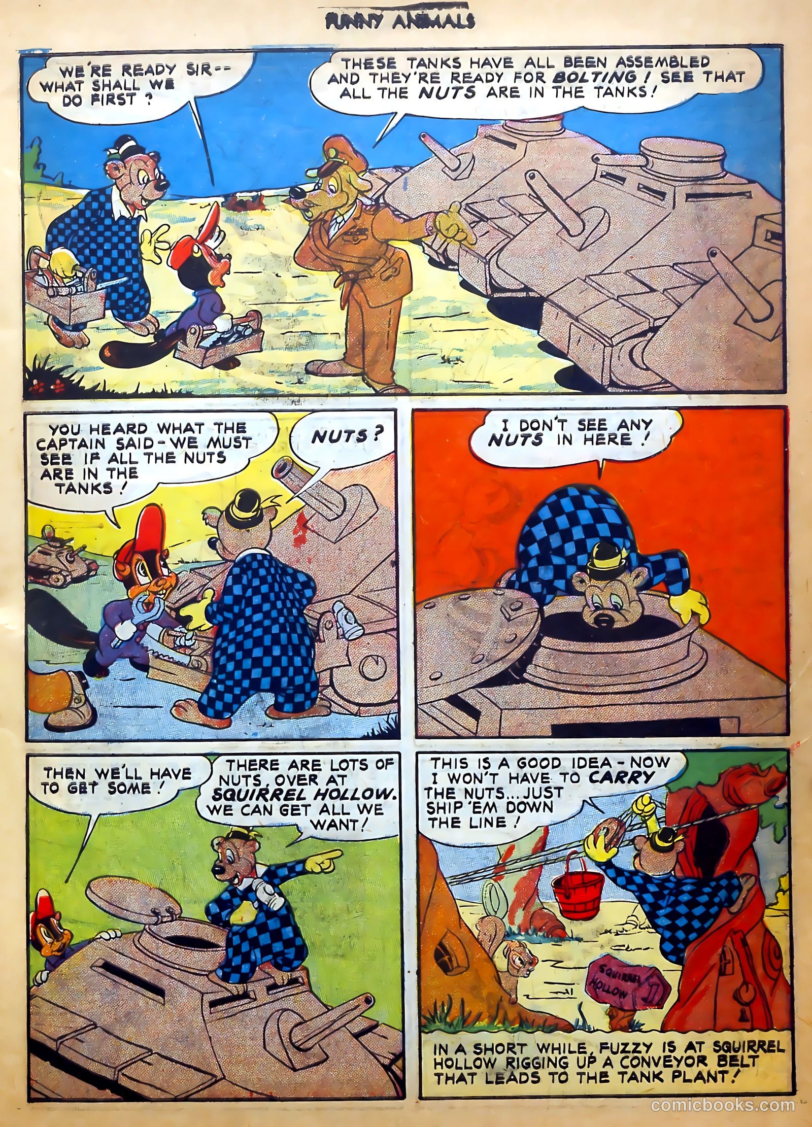 Fawcett's Funny Animals #11 (1943) — page 17 of 60