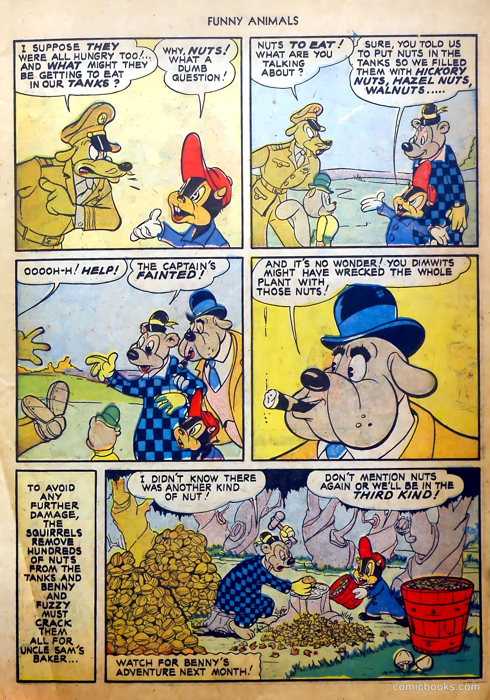 Fawcett's Funny Animals #11 (1943) — page 21 of 60