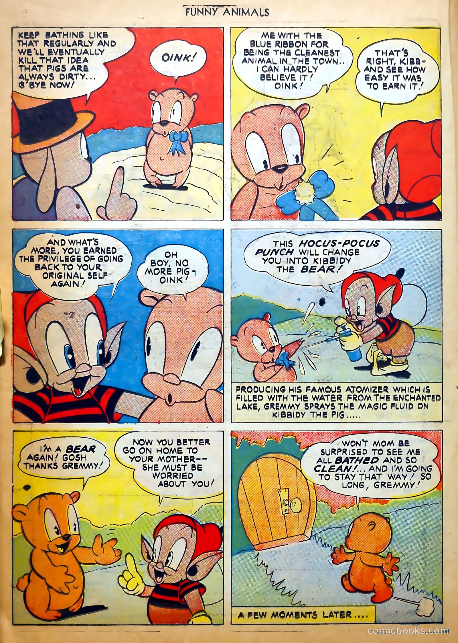 Fawcett's Funny Animals #11 (1943) — page 28 of 60