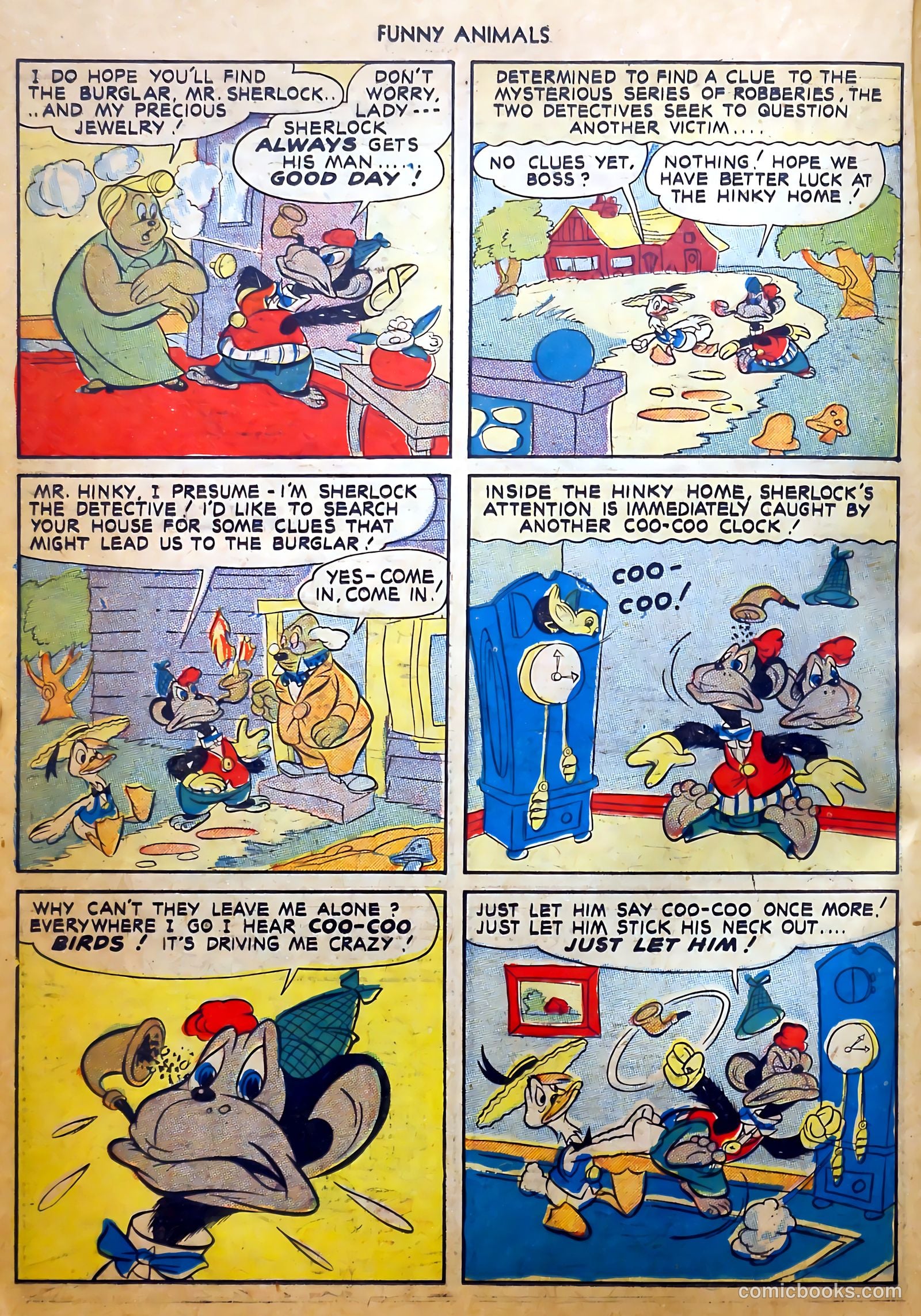 Fawcett's Funny Animals #11 (1943) — page 32 of 60